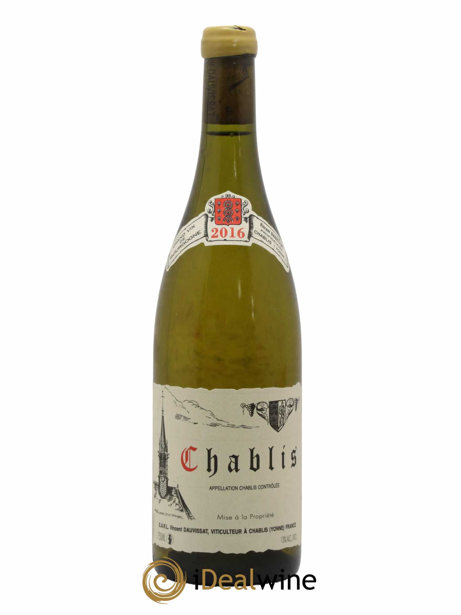 Chablis Vincent Dauvissat (Domaine) 2016 - Lot de 1 bouteille - 0