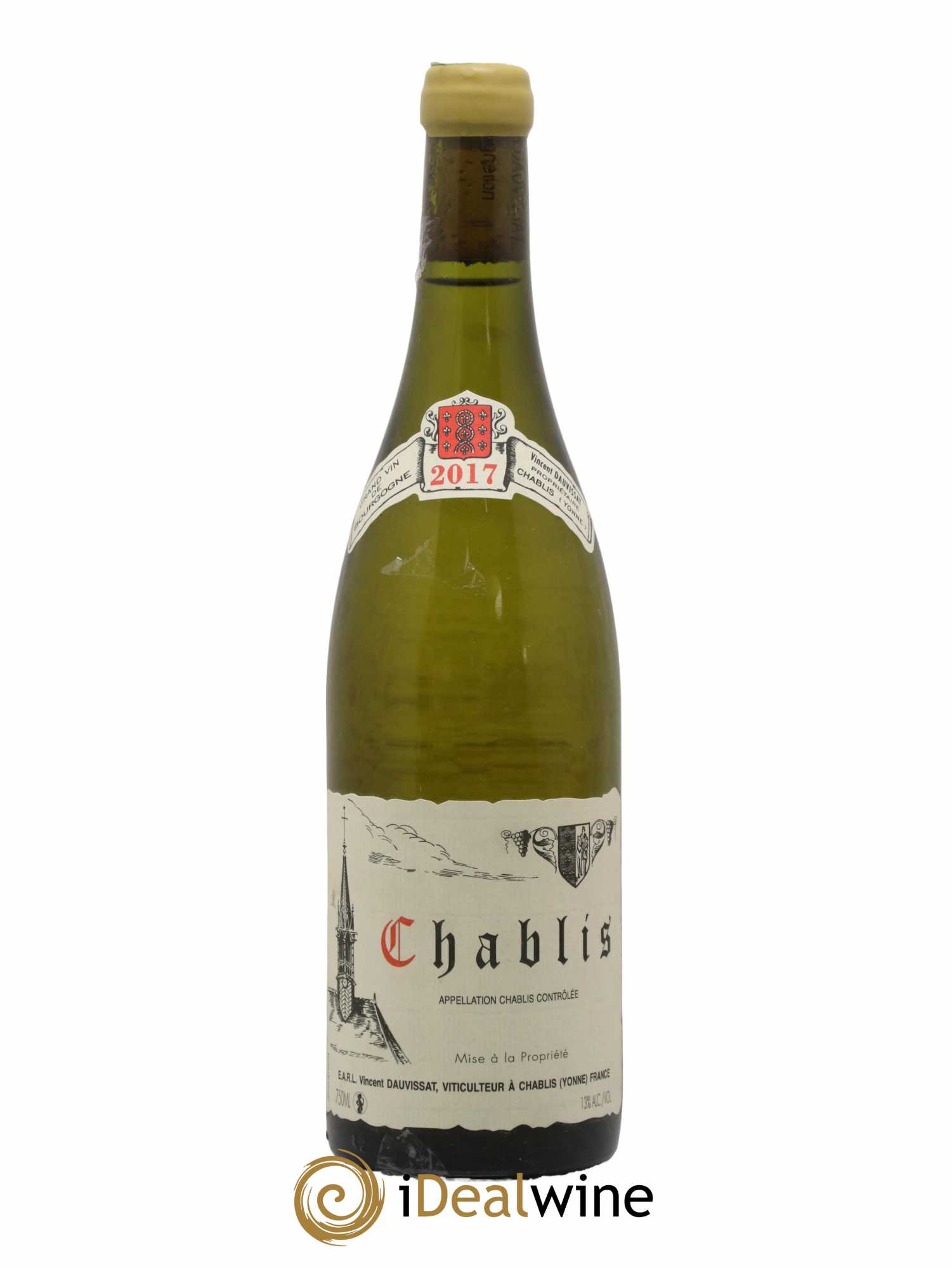 Chablis Vincent Dauvissat (Domaine) 2017 - Lot de 1 bouteille - 0