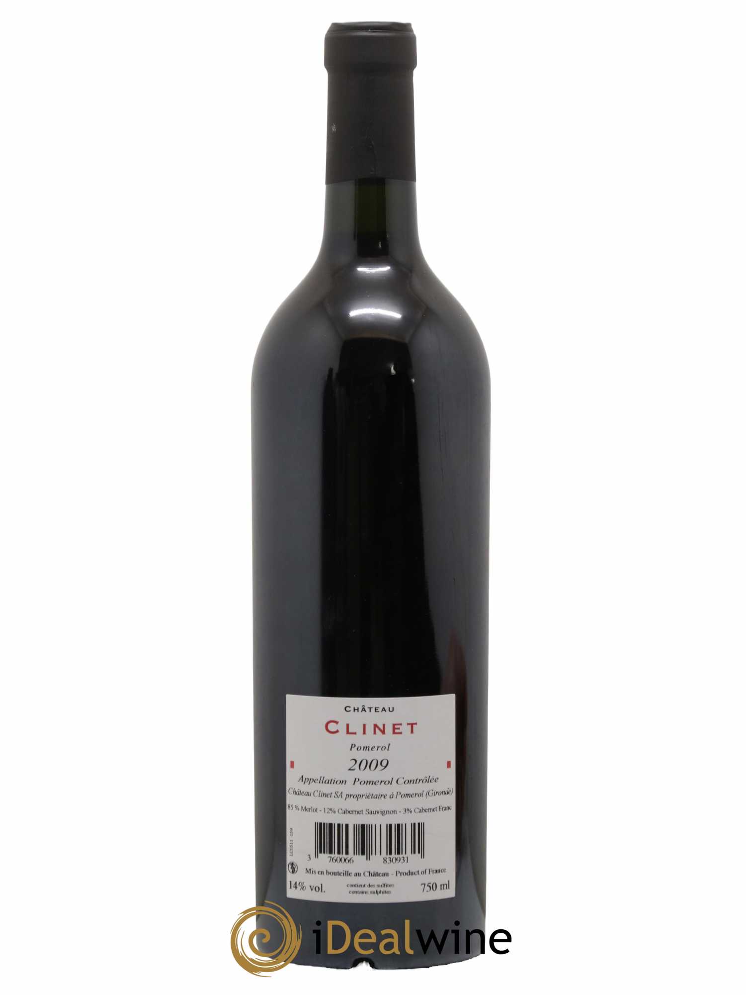 Château Clinet 2009 - Lot de 1 bouteille - 1