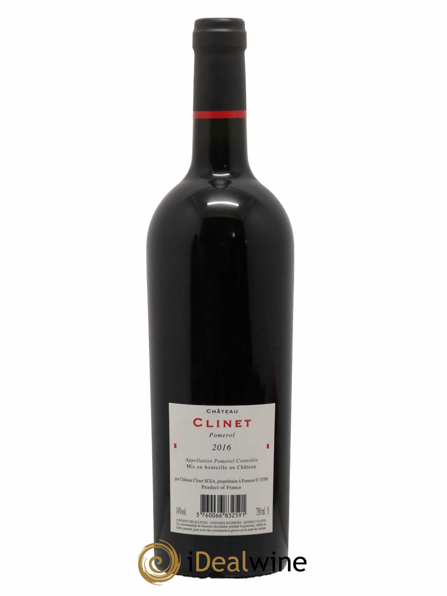 Château Clinet 2016 - Posten von 1 Flasche - 1