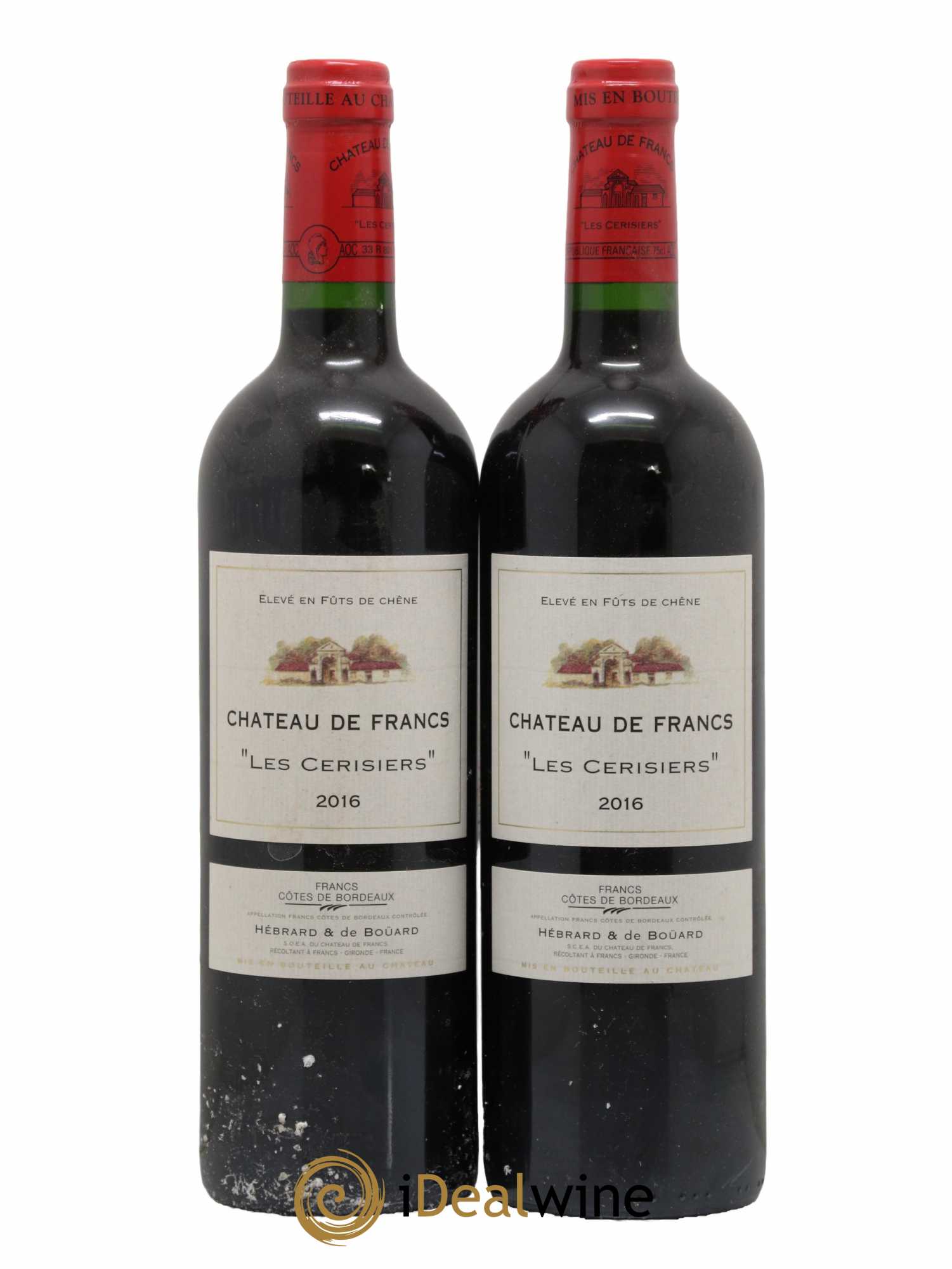 Château de Francs - Les Cerisiers 2016 - Lot de 2 bouteilles - 0
