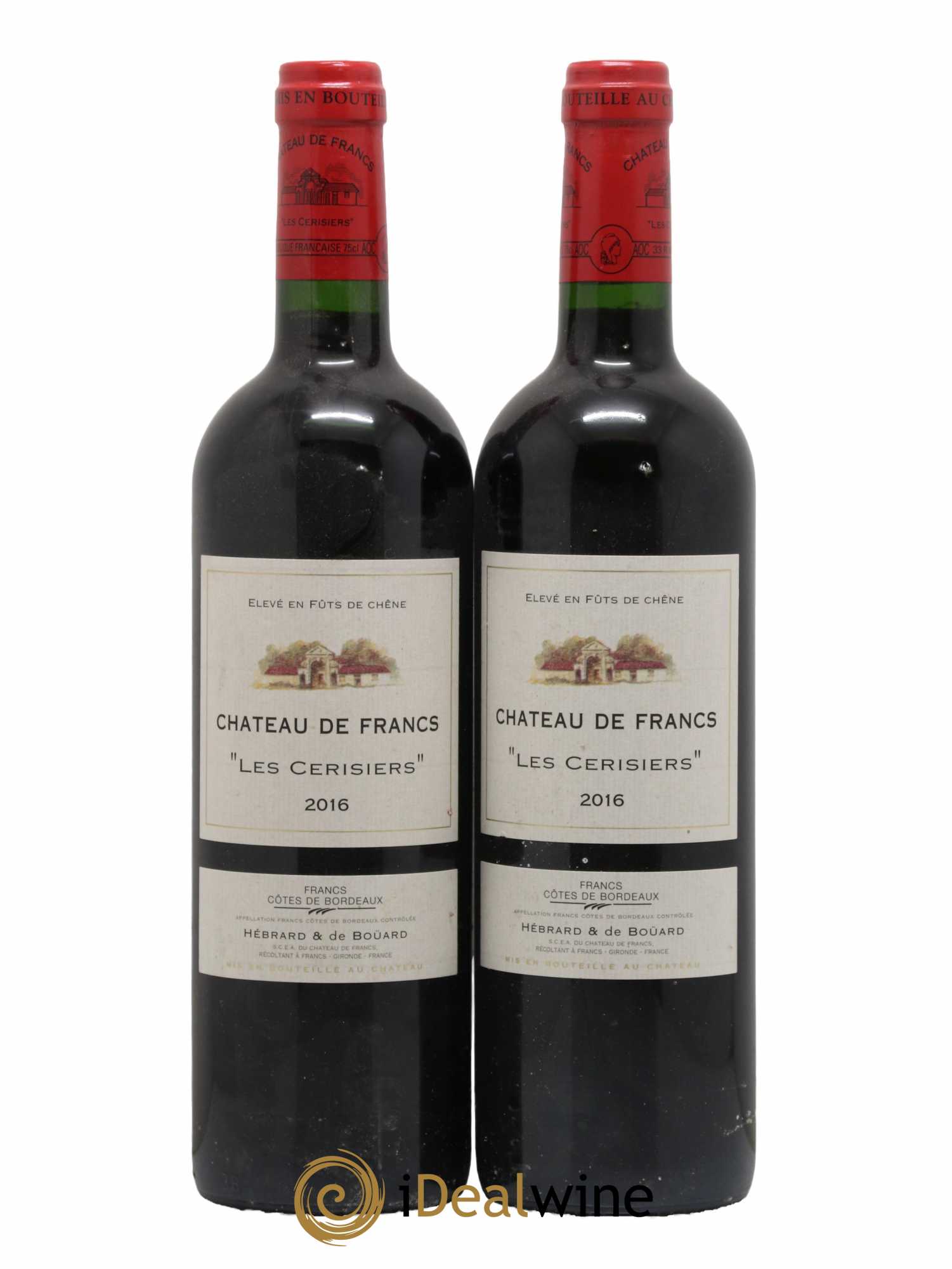 Château de Francs - Les Cerisiers 2016 - Lot de 2 bouteilles - 0