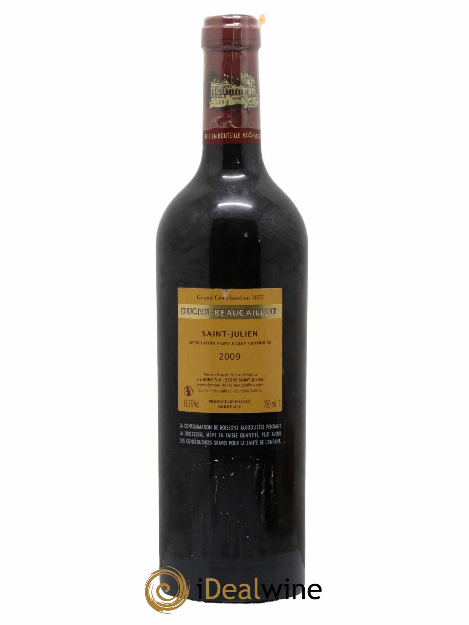 Château Ducru Beaucaillou 2ème Grand Cru Classé 2009 - Lot de 1 bouteille - 1
