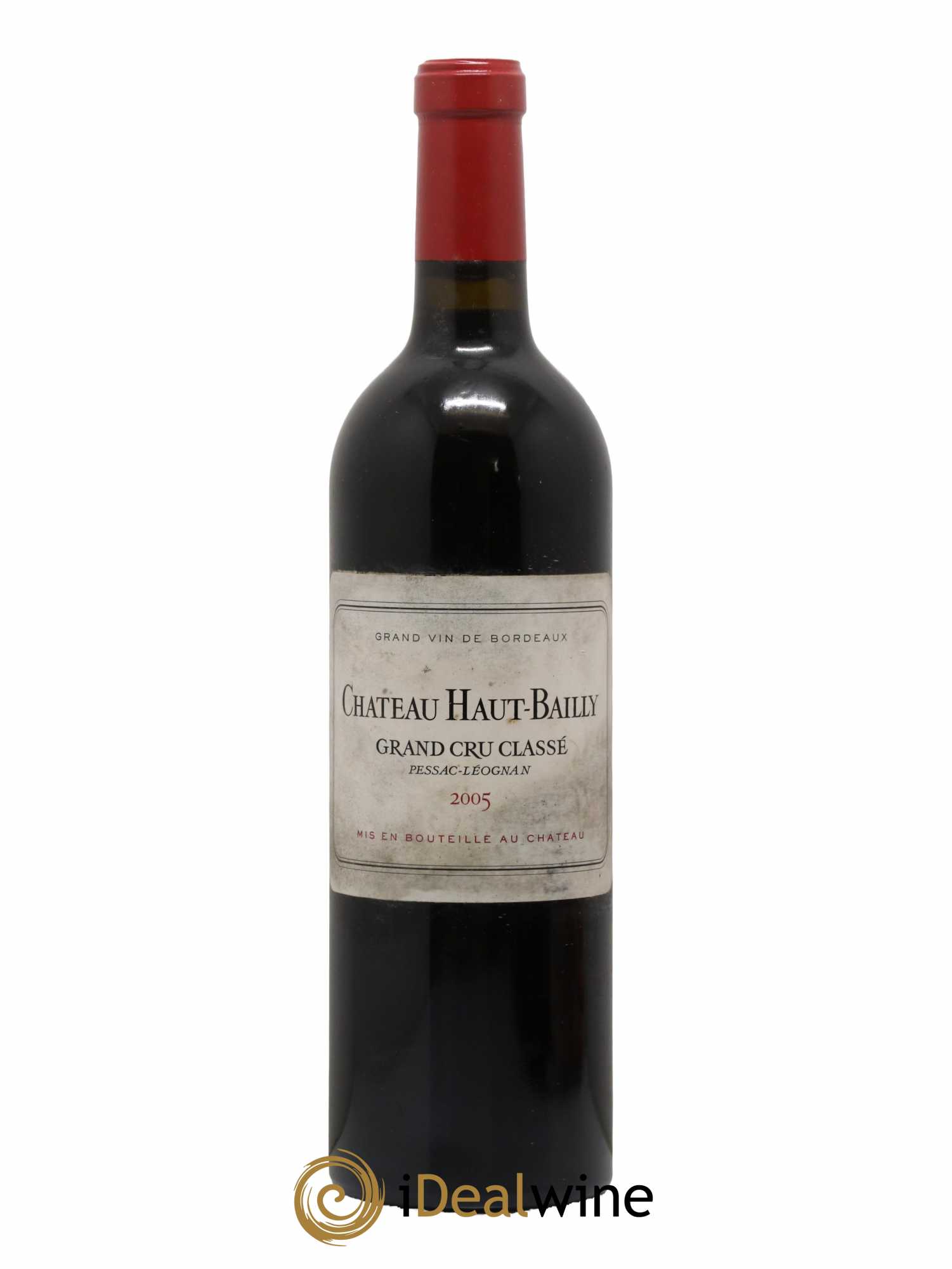 Château Haut-Bailly Cru Classé de Graves 2005 - Lot de 1 bouteille - 0