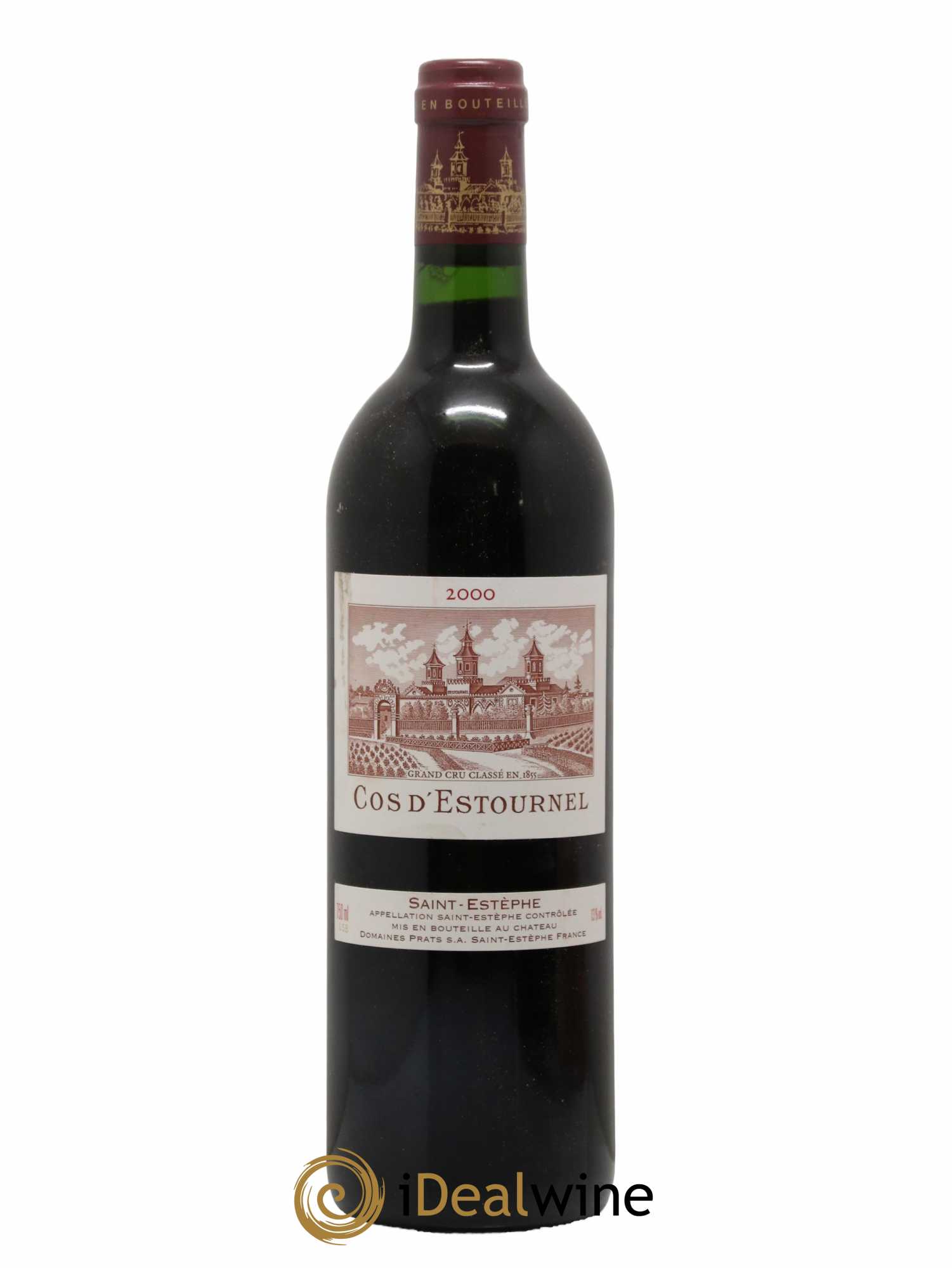 Cos d'Estournel 2ème Grand Cru Classé 2000 - Lot de 1 bouteille - 0
