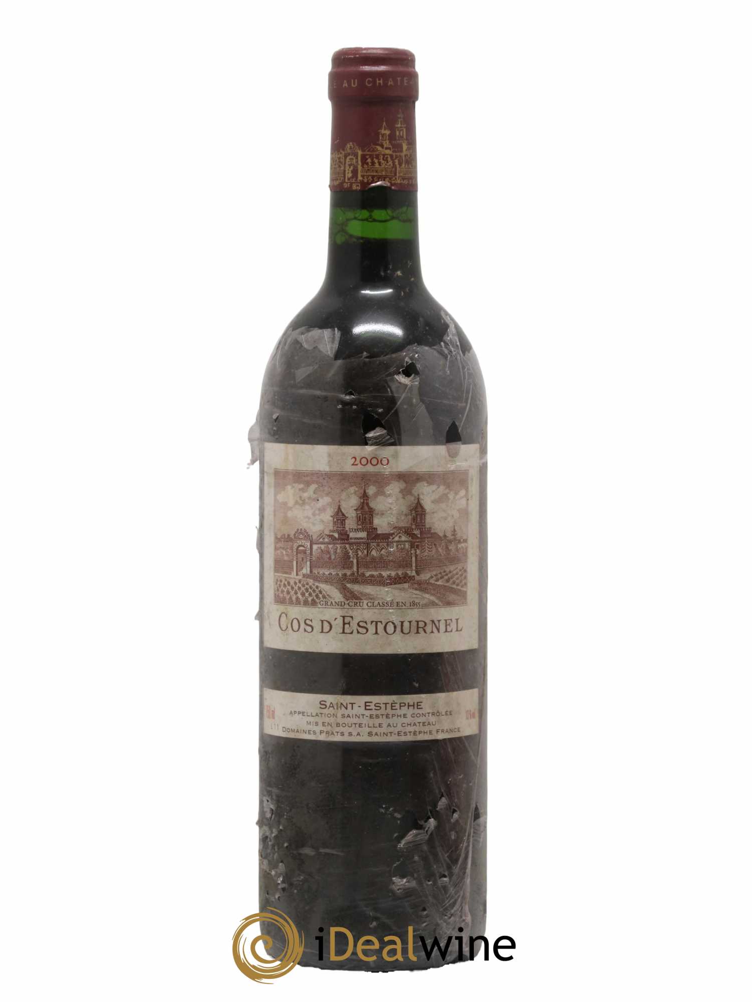 Cos d'Estournel 2ème Grand Cru Classé 2000 - Lot de 1 bouteille - 0