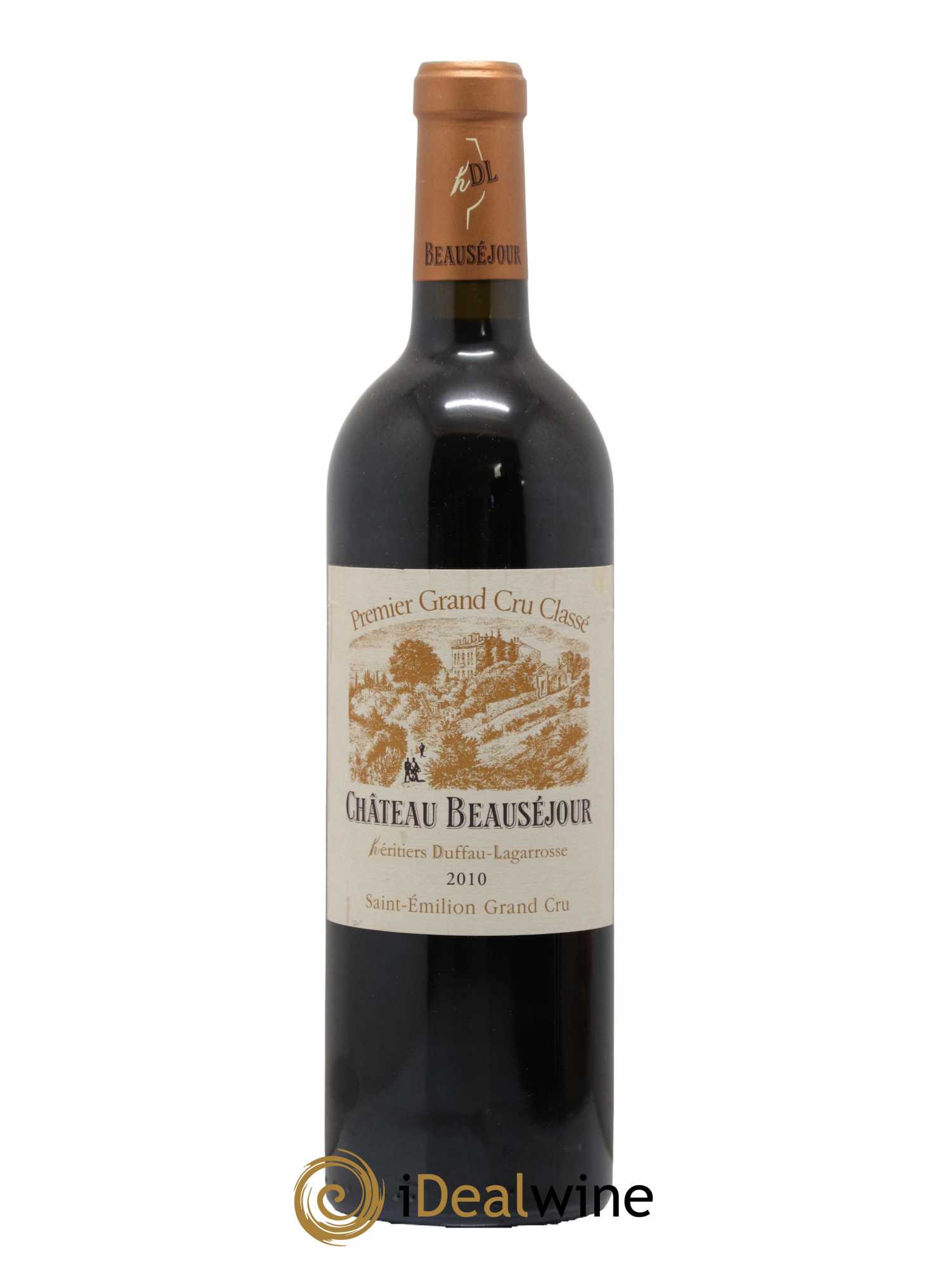 Château Beauséjour (Duffau-Lagarrosse) 1er Grand Cru Classé B 2010 - Lot de 1 bouteille - 0