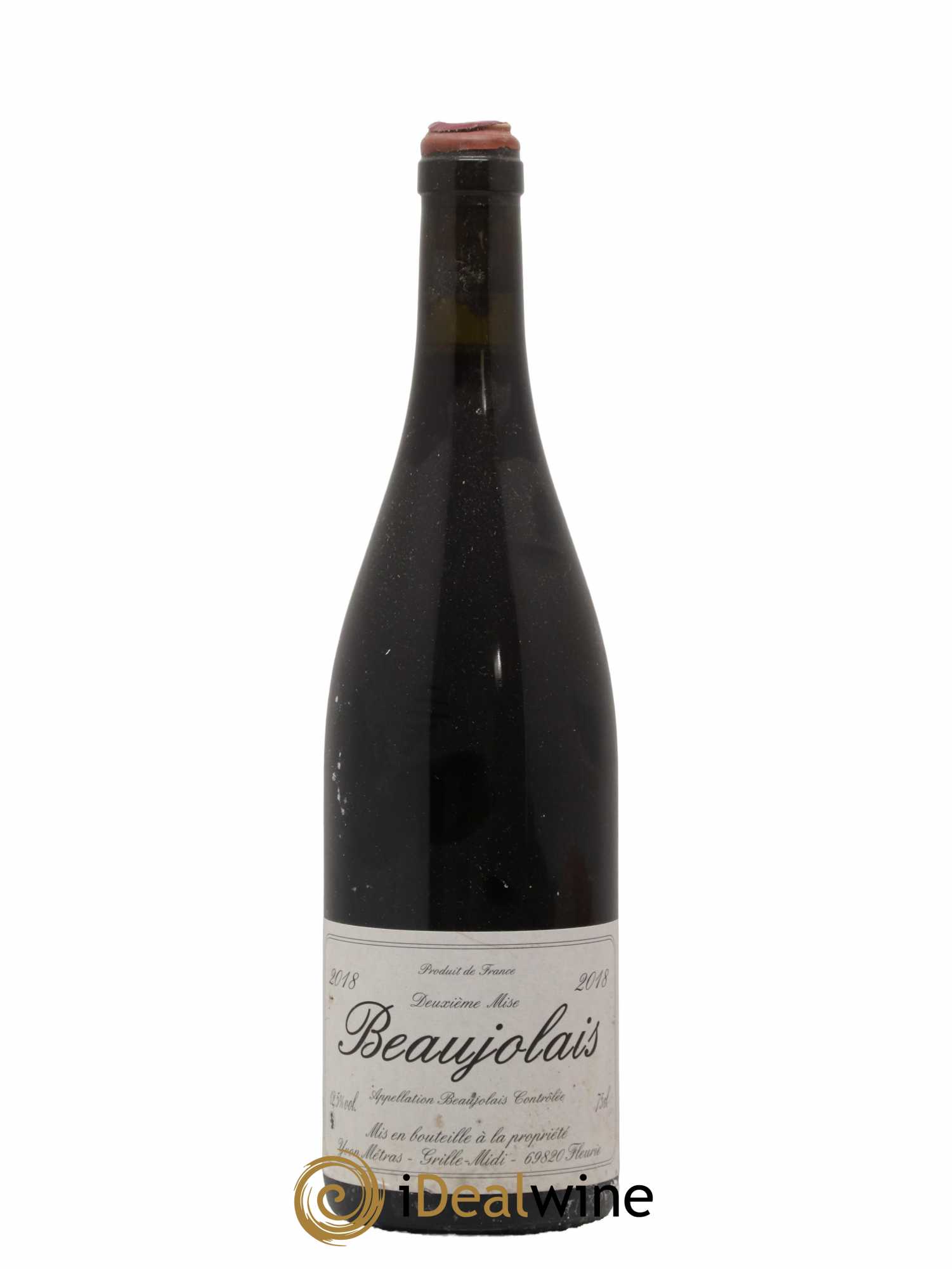 Beaujolais 2nde Mise Yvon Métras 2018 - Lot de 1 bouteille - 0