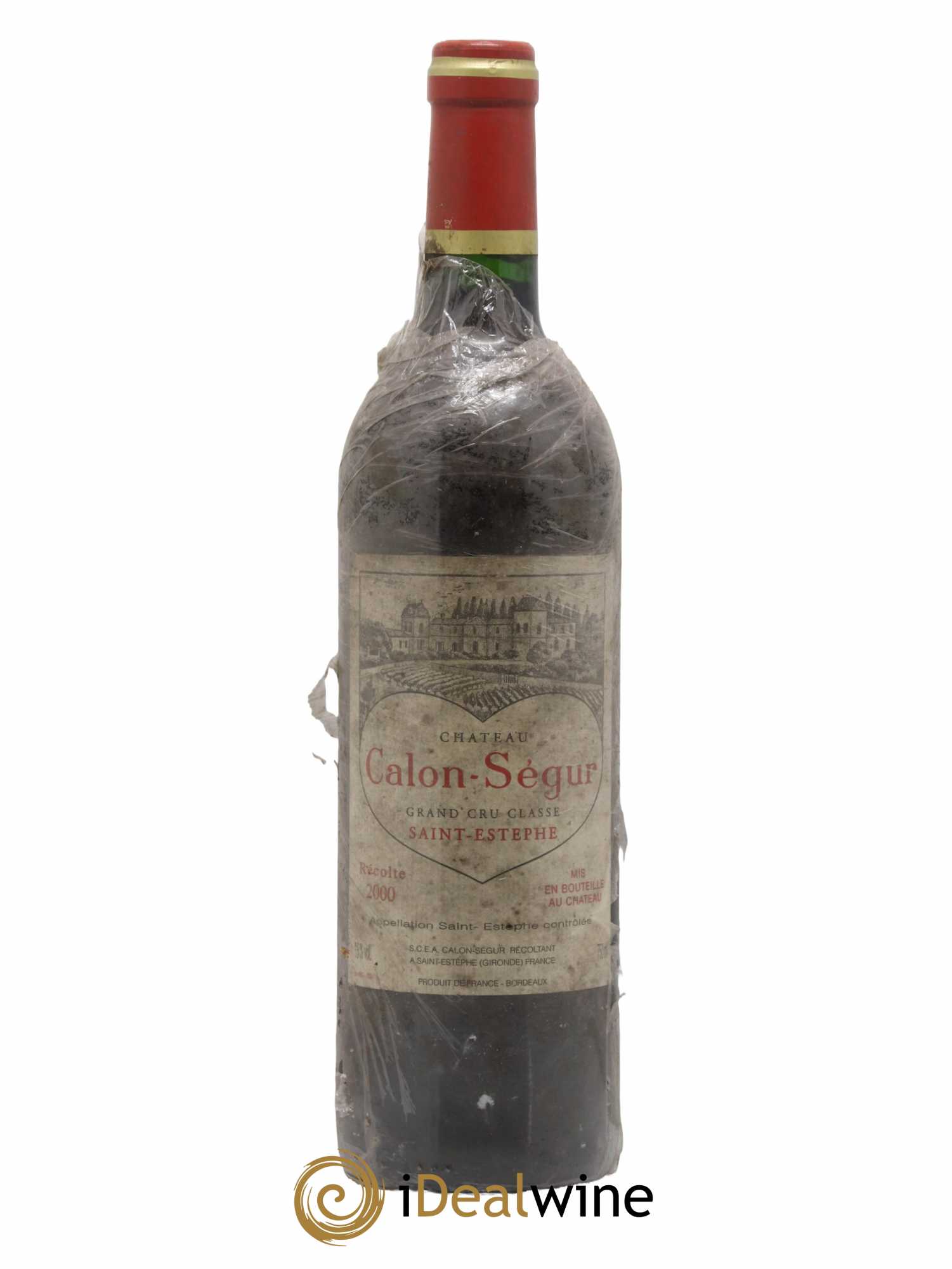 Château Calon Ségur 3ème Grand Cru Classé 2000 - Lot de 1 bouteille - 0