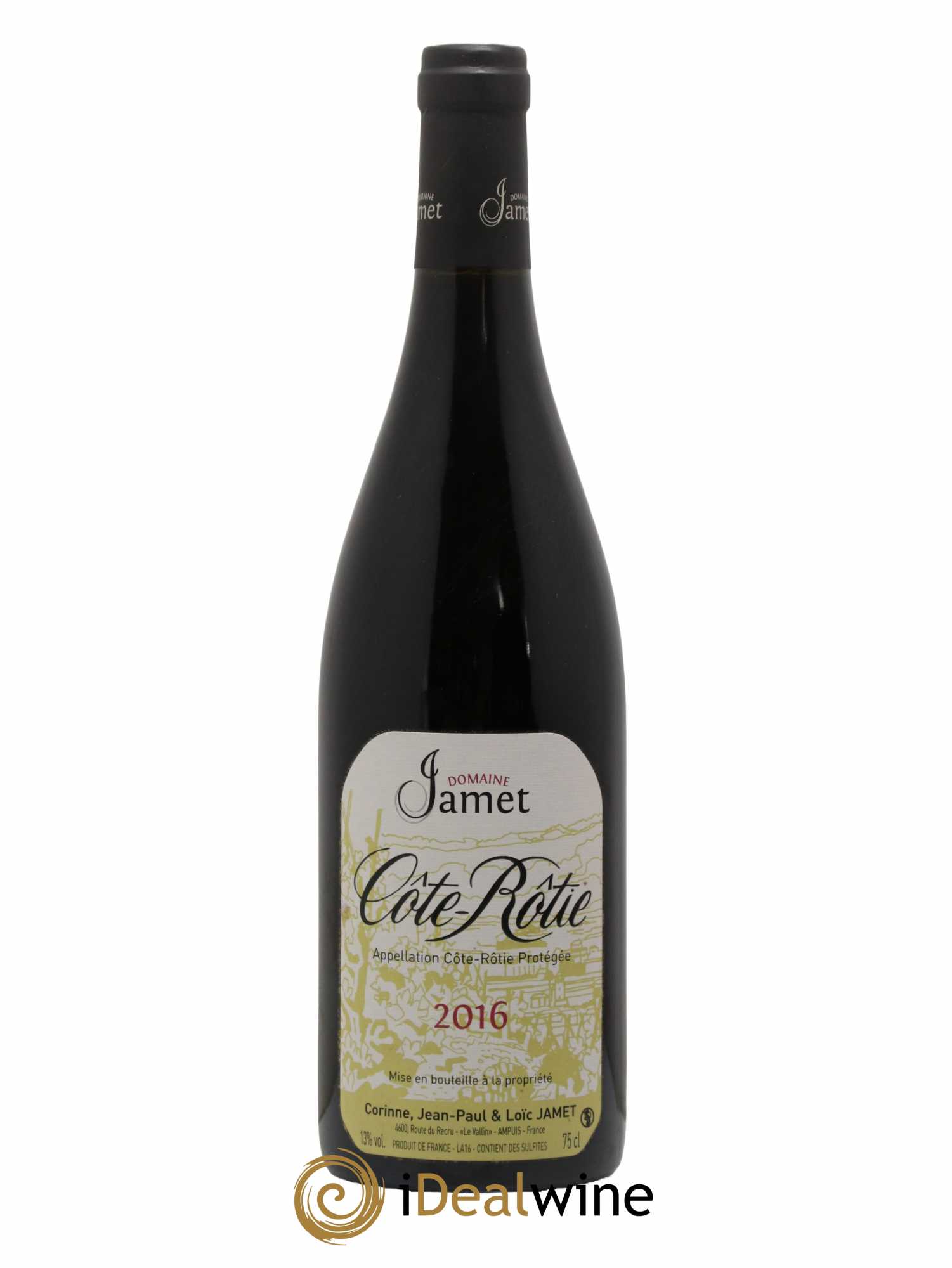 Côte-Rôtie Jamet (Domaine) 2016 - Lot de 1 bouteille - 0