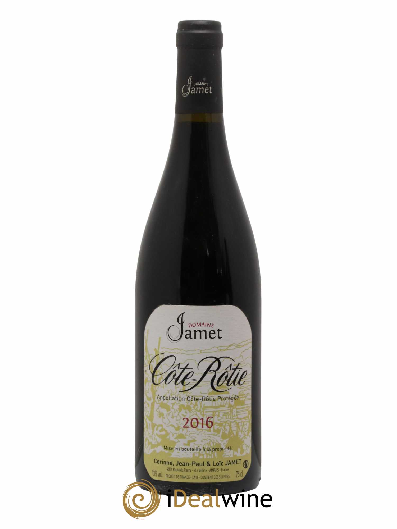 Côte-Rôtie Jamet (Domaine) 2016 - Lot de 1 bouteille - 0