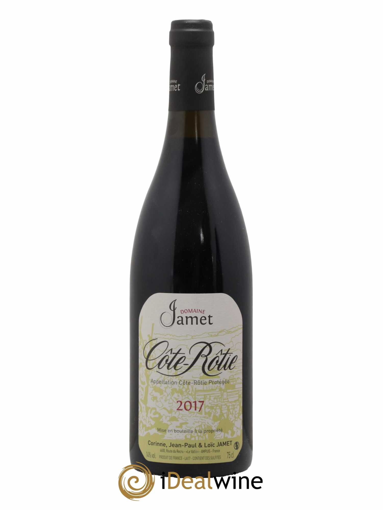 Côte-Rôtie Jamet (Domaine) 2017 - Lot de 1 bouteille - 0