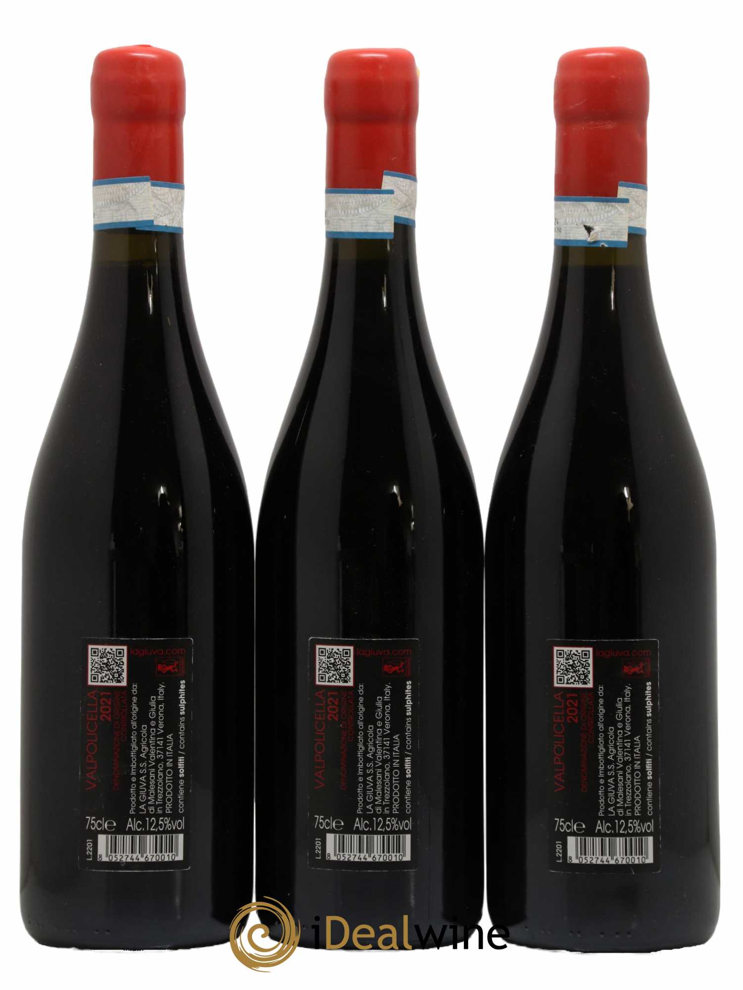 Valpolicella Classico DOC Il Valpo La Giuva 2021 - Lot de 3 bouteilles - 1