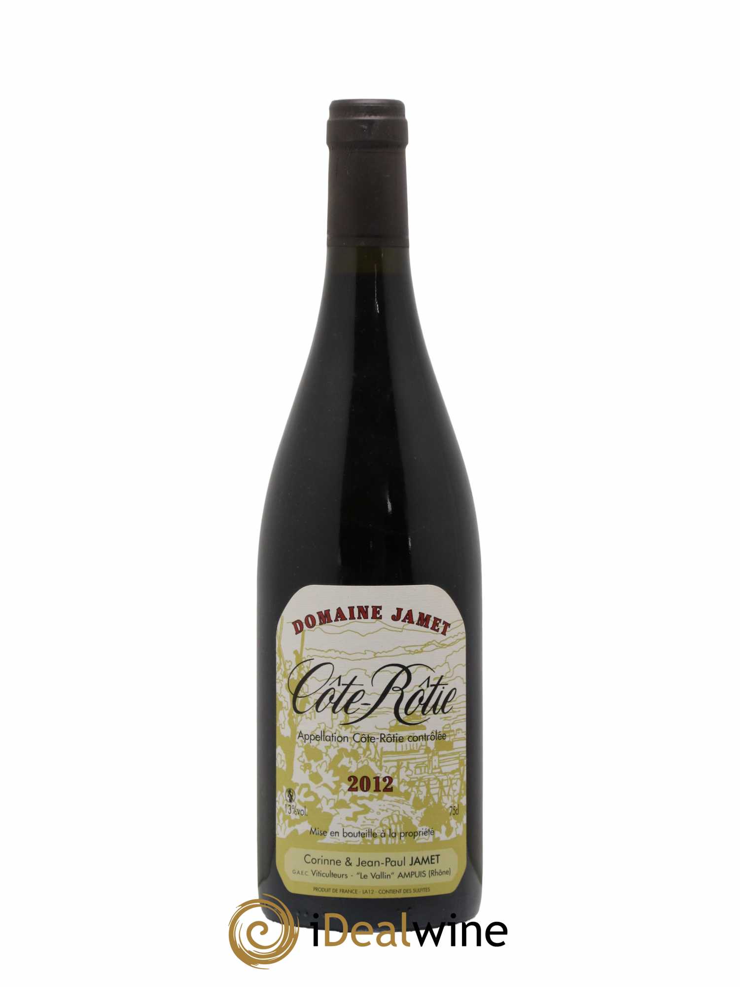Côte-Rôtie Jamet (Domaine) 2012 - Lot de 1 bouteille - 0
