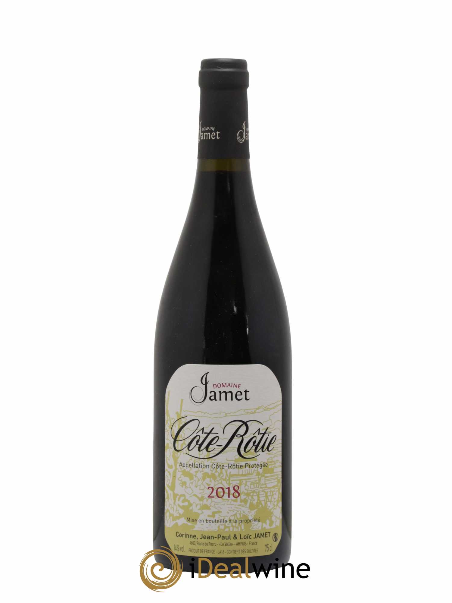 Côte-Rôtie Jamet (Domaine) 2018 - Lot de 1 bouteille - 0