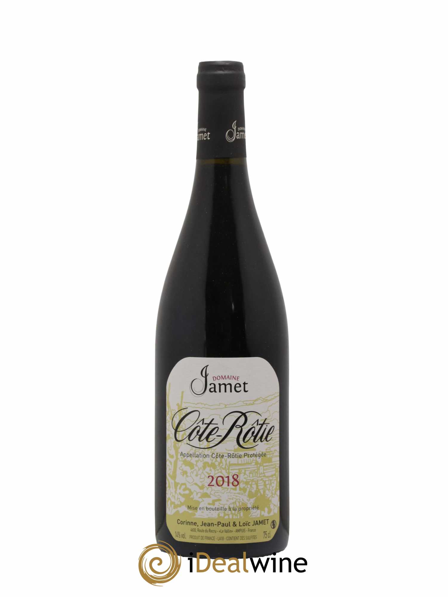 Côte-Rôtie Jamet (Domaine) 2018 - Lot de 1 bouteille - 0