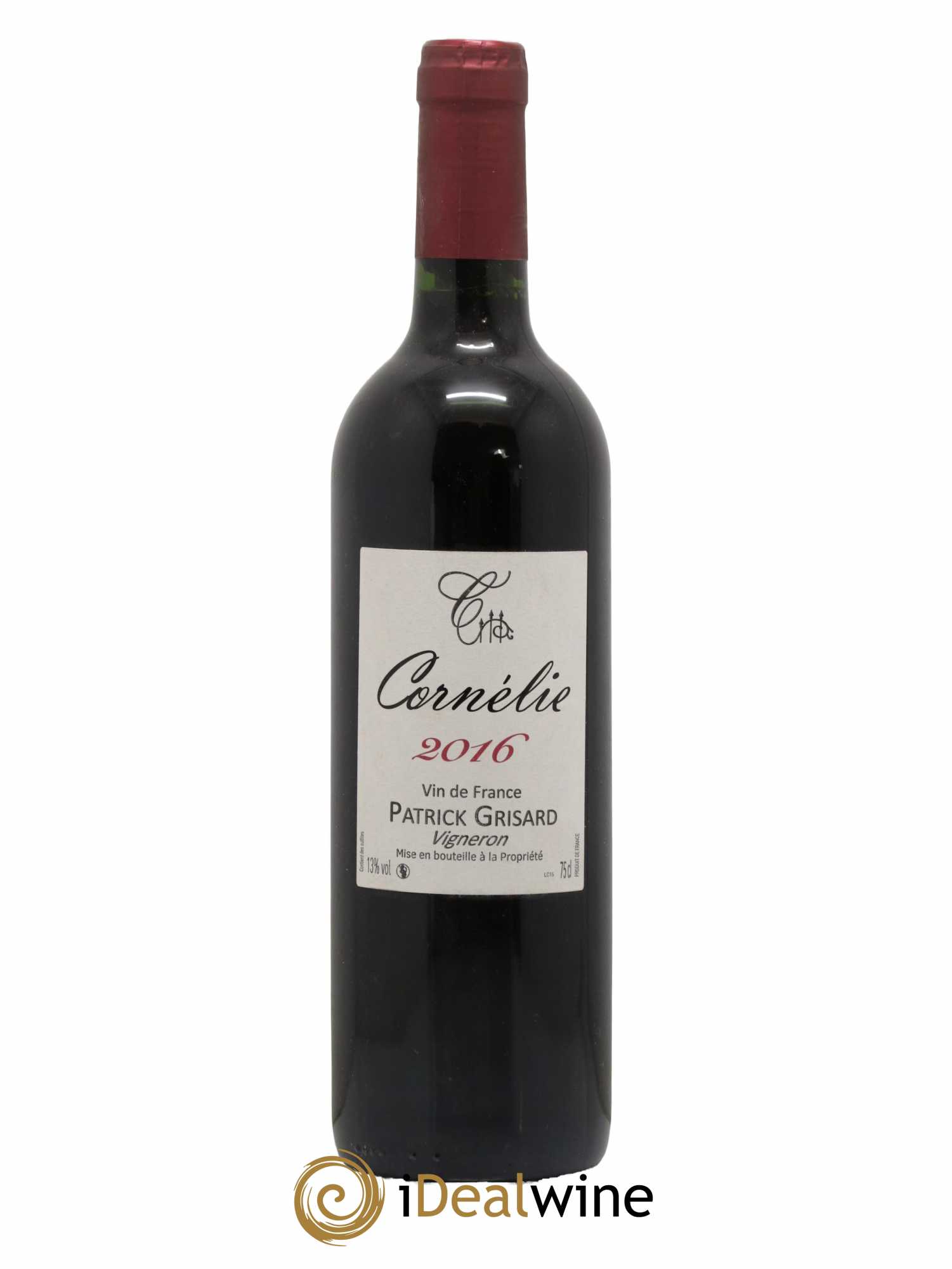 Vin de France Château Cornélie 2016 - Lot de 1 bouteille - 0