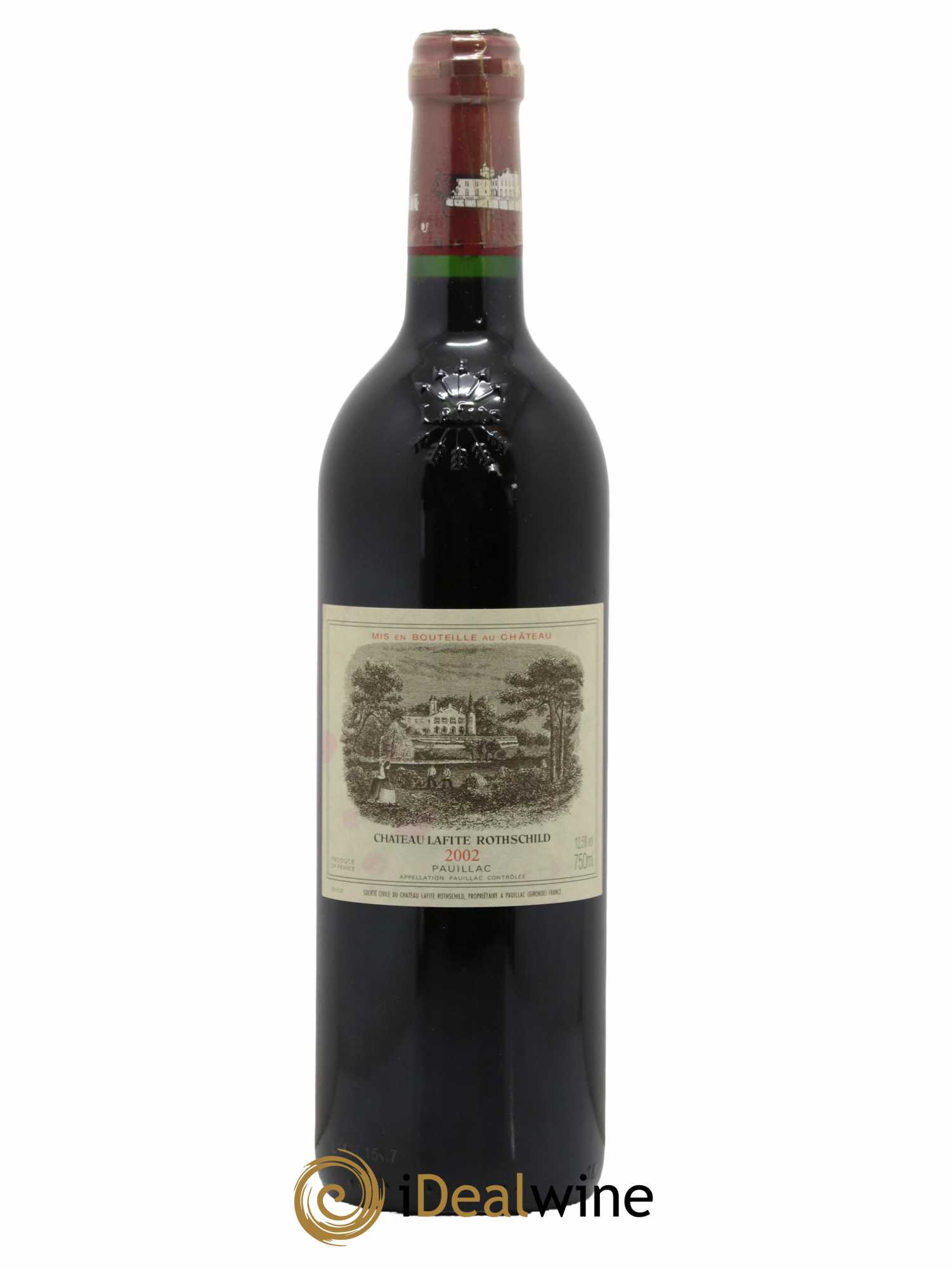 Château Lafite Rothschild 1er Grand Cru Classé 2002 - Lot de 1 bouteille - 0