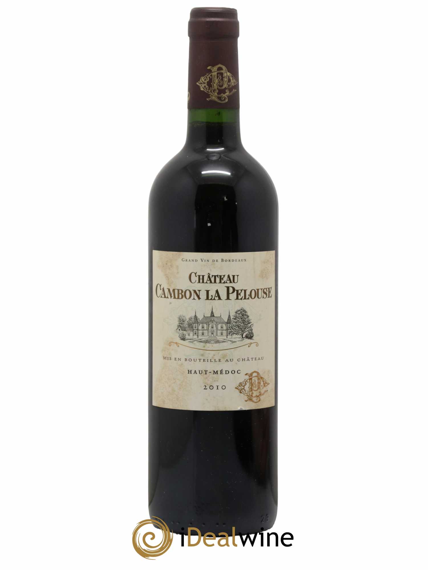 Château Cambon la Pelouse Cru Bourgeois 2010 - Lot de 1 bouteille - 0