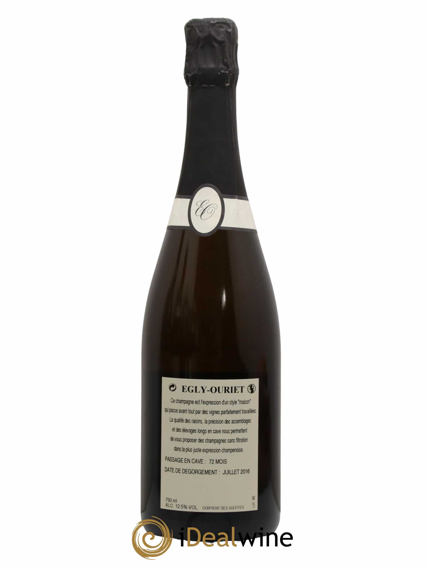 Blanc de Noirs Vieilles Vignes Egly-Ouriet - Lot de 1 bouteille - 1