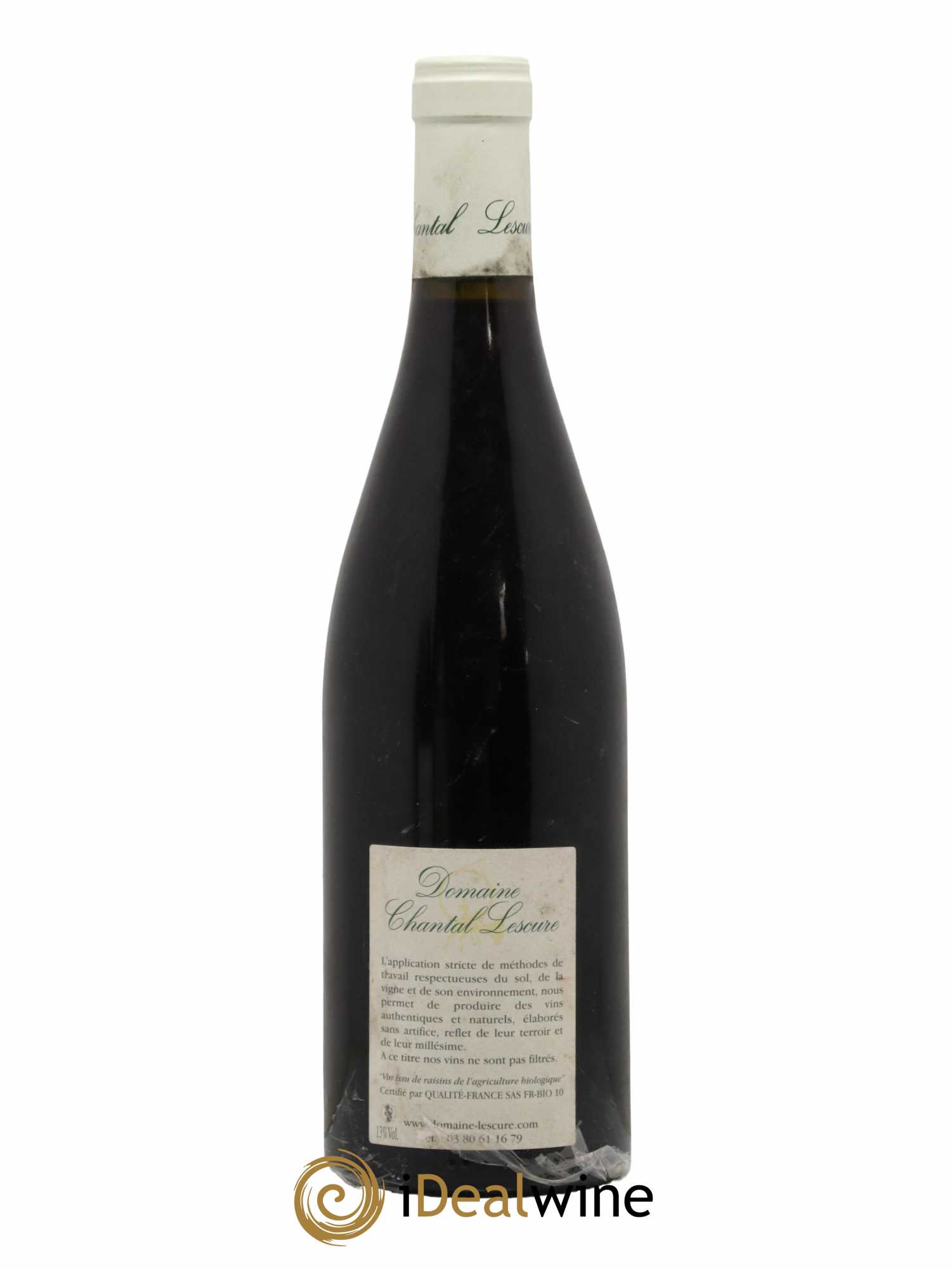 Clos de Vougeot Grand Cru Chantal Lescure 2009 - Lot de 1 bouteille - 1