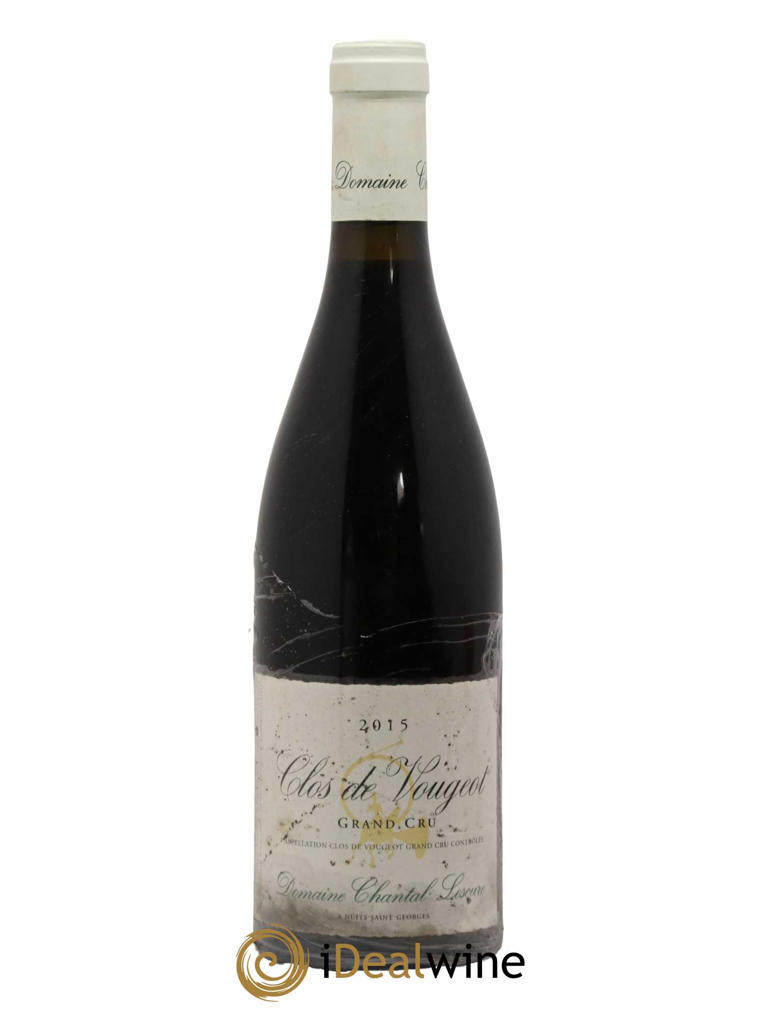 Clos de Vougeot Grand Cru Chantal Lescure 2015 - Lot de 1 bouteille - 0