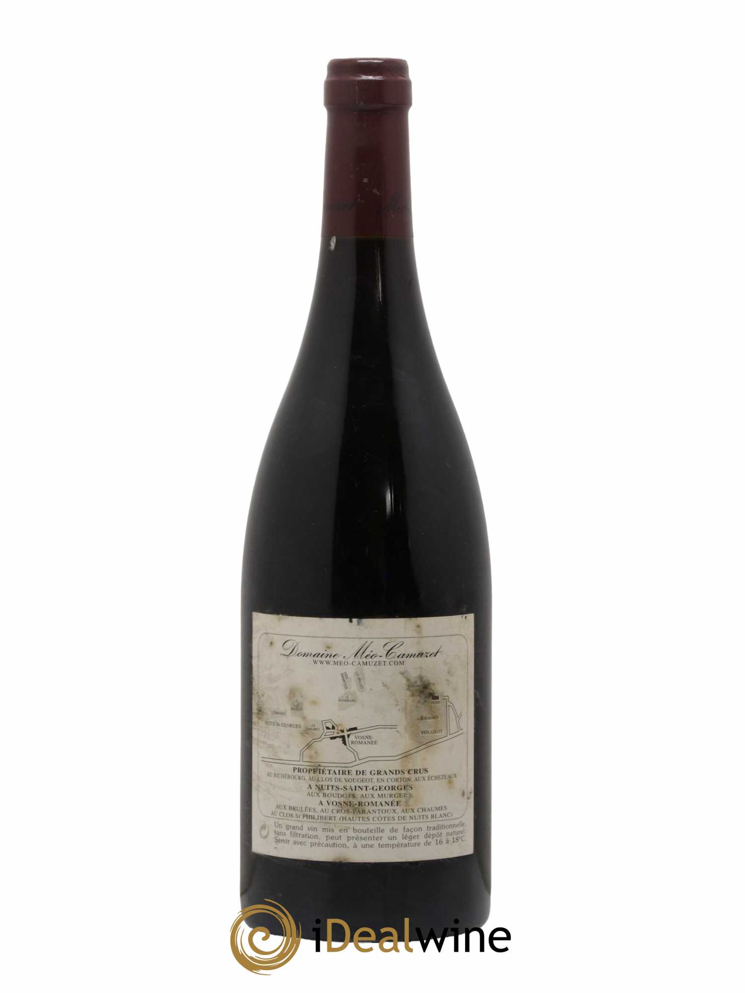Clos de Vougeot Grand Cru Méo-Camuzet (Domaine) 2002 - Lot de 1 bouteille - 1