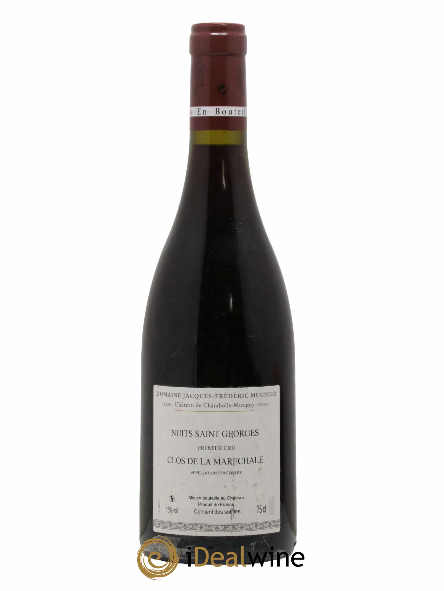 Nuits-Saint-Georges 1er Cru Clos de La Maréchale Jacques-Frédéric Mugnier 2017 - Lot de 1 bouteille - 1