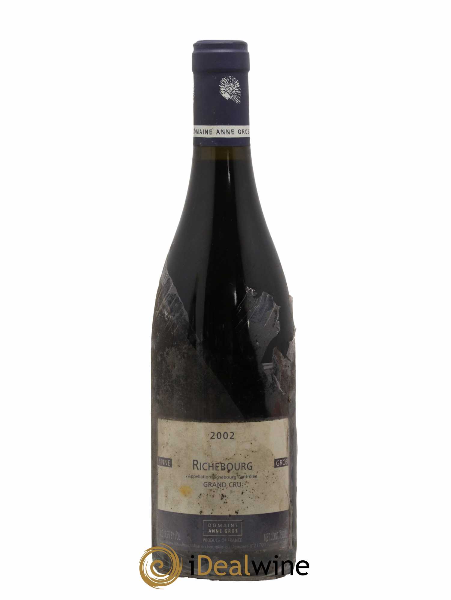 Richebourg Grand Cru Anne Gros 2002 - Lot de 1 bouteille - 0