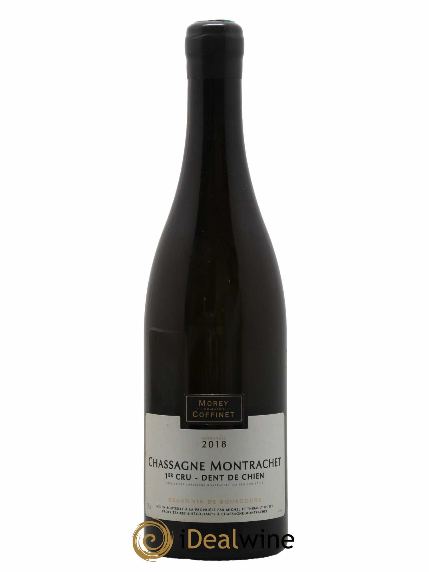 Chassagne-Montrachet 1er Cru Dent de Chien Morey-Coffinet (Domaine) 2018 - Lot de 1 bouteille - 0