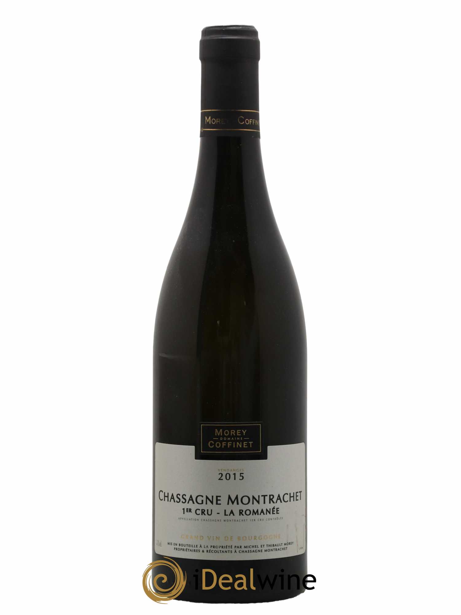 Chassagne-Montrachet 1er Cru La Romanée Morey-Coffinet (Domaine) 2015 - Lot de 1 bouteille - 0