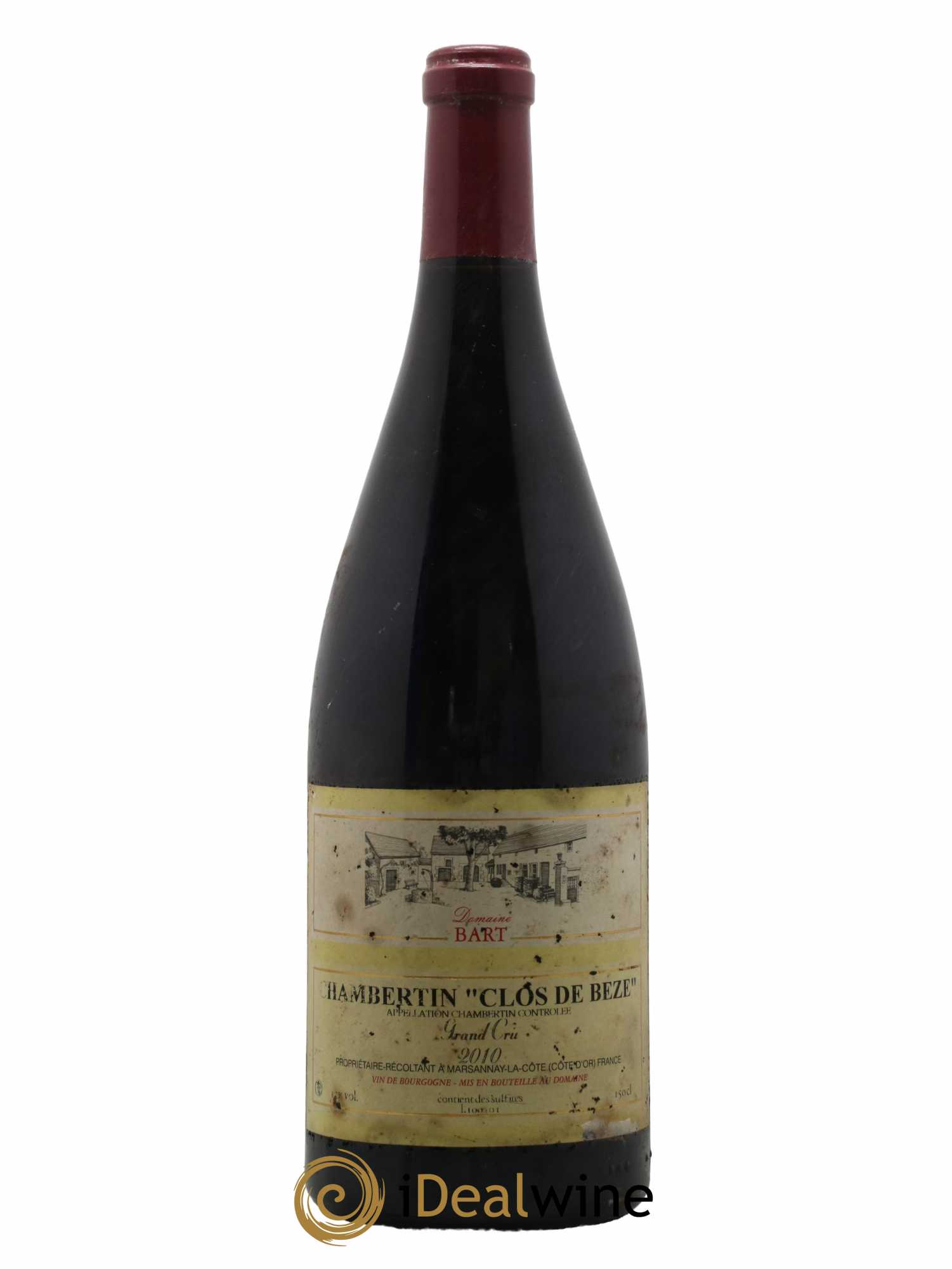 Chambertin Clos de Bèze Grand Cru Bart (Domaine) 2010 - Lot de 1 magnum - 0