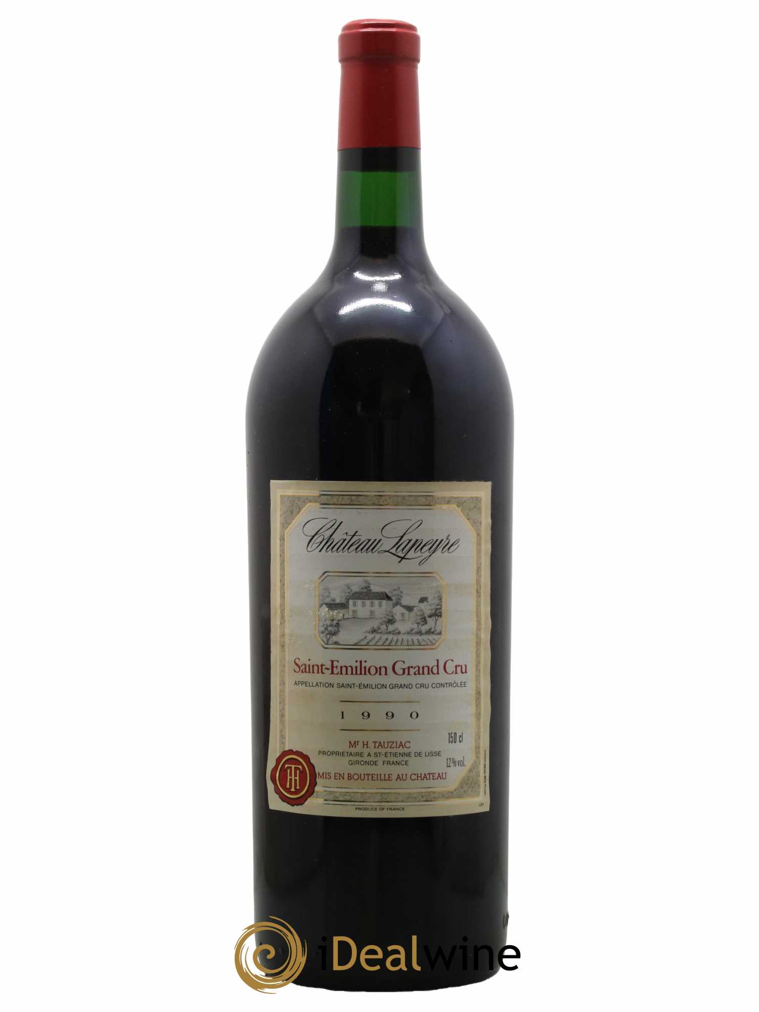 Saint-Émilion Grand Cru Château Lapeyre 1990 - Lot de 1 magnum - 0