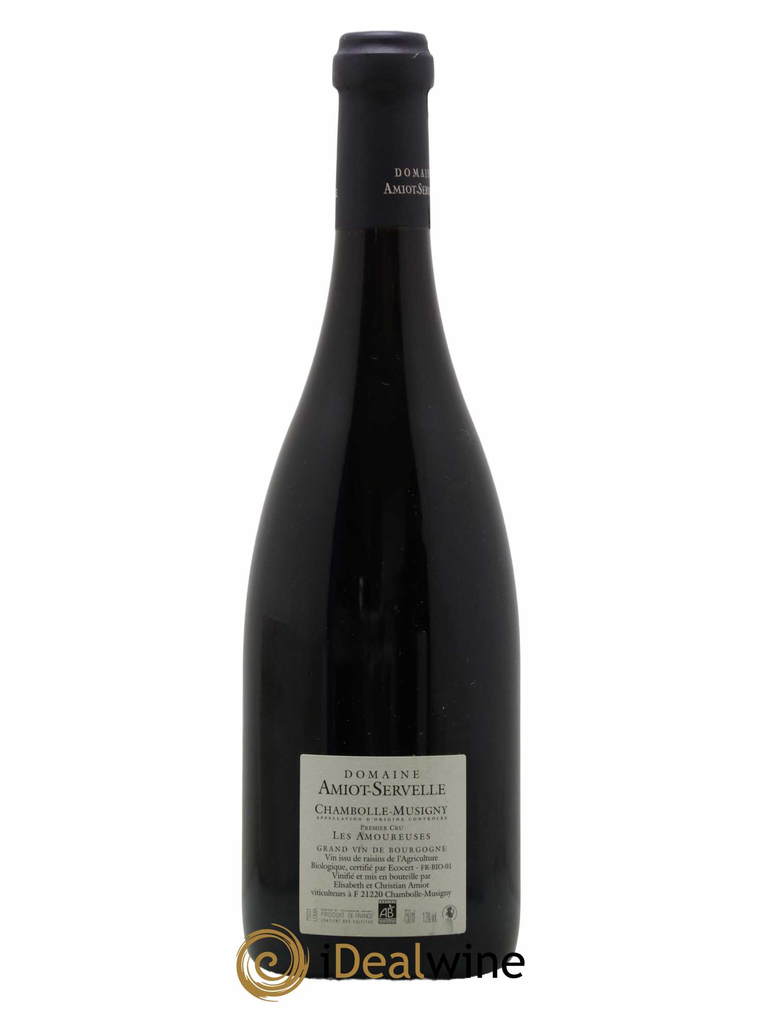 Chambolle-Musigny 1er Cru Les Amoureuses Amiot-Servelle 2010 - Lot de 1 bouteille - 1