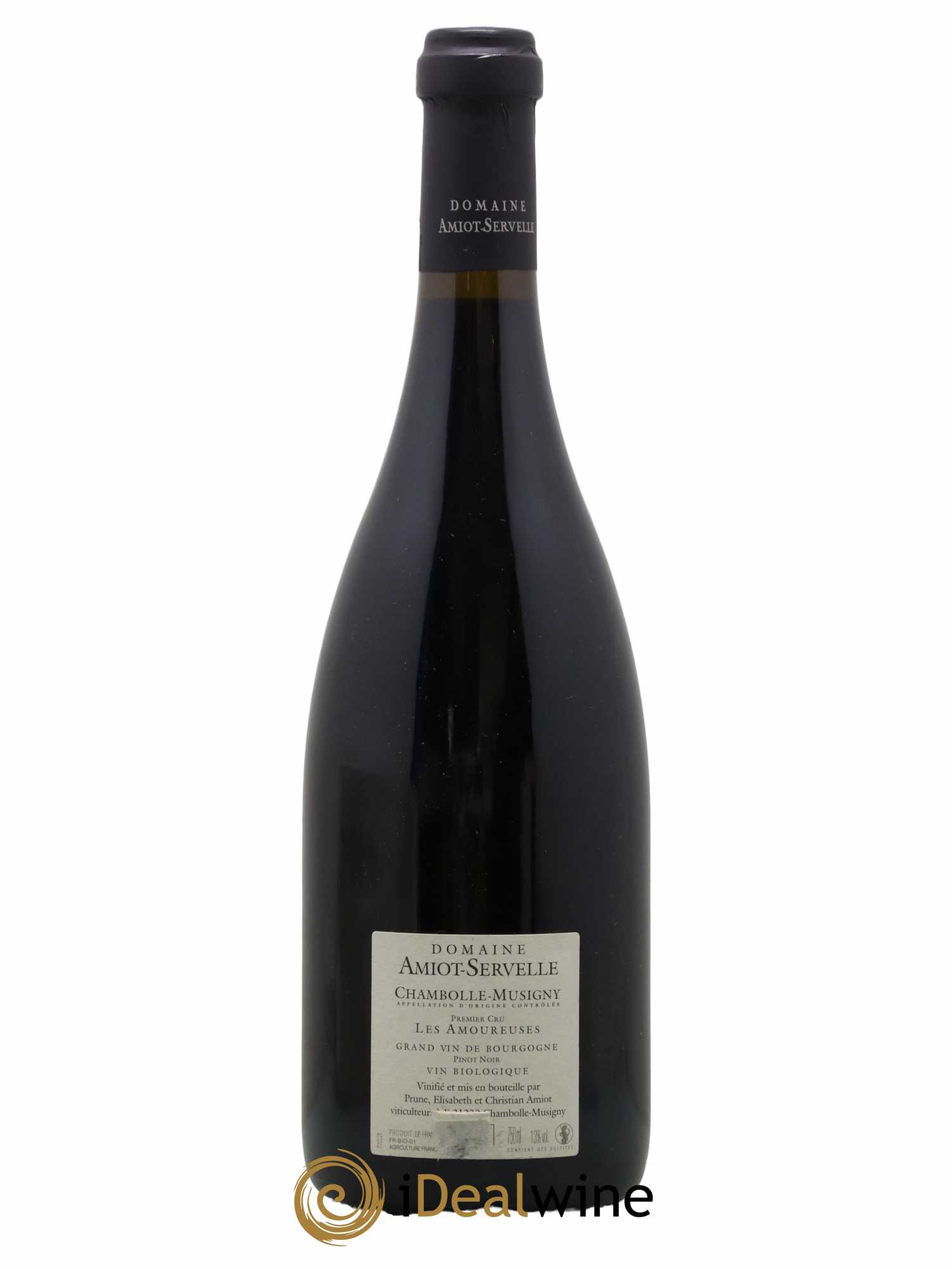 Chambolle-Musigny 1er Cru Les Amoureuses Amiot-Servelle 2012 - Lot de 1 bouteille - 1