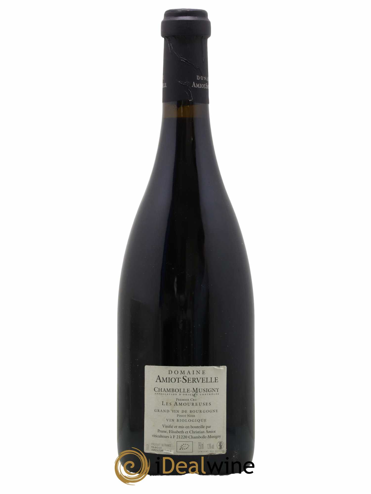 Chambolle-Musigny 1er Cru Les Amoureuses Amiot-Servelle 2012 - Lot de 1 bouteille - 1