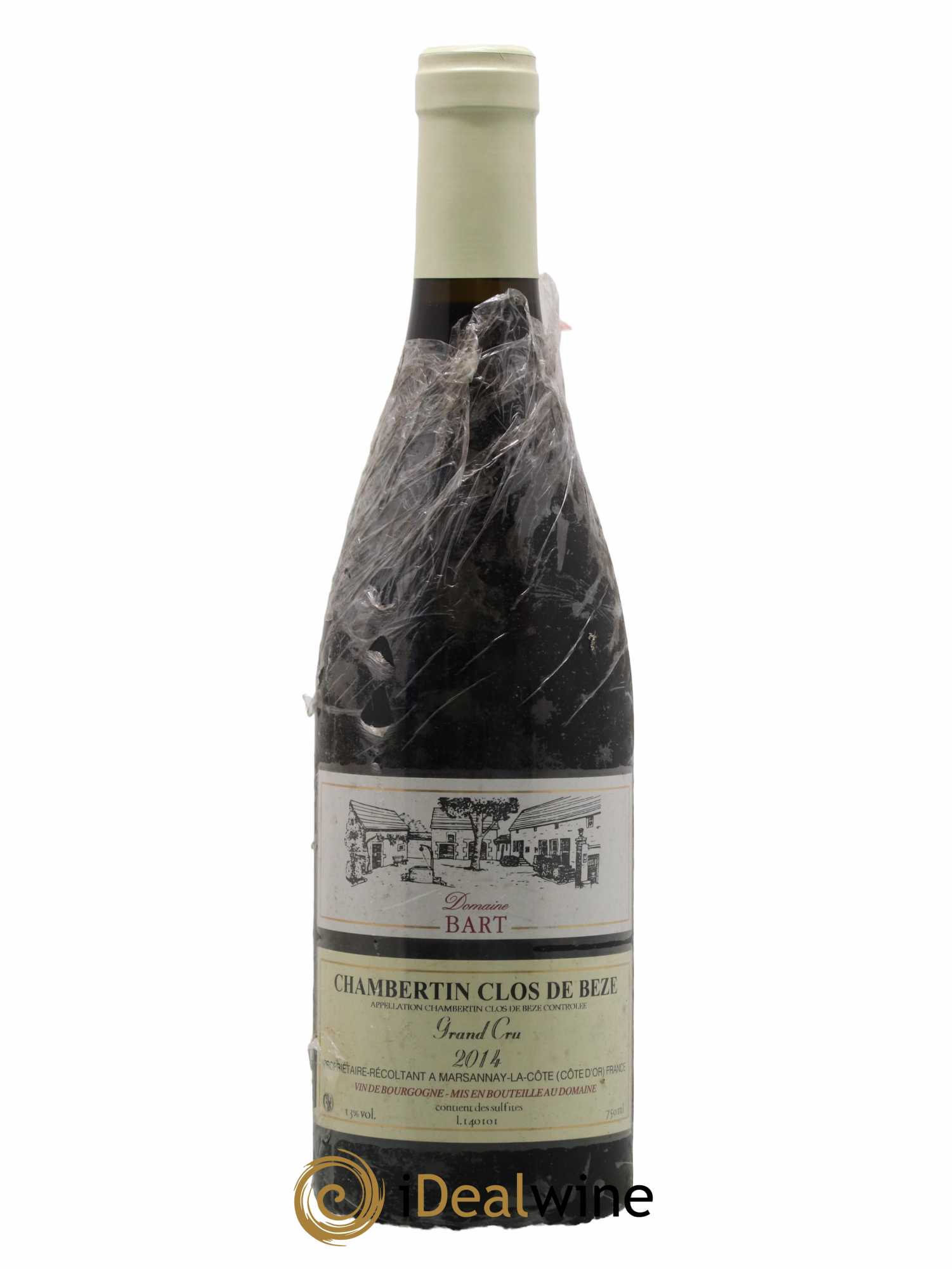Chambertin Clos de Bèze Grand Cru Bart (Domaine) 2014 - Lot de 1 bouteille - 0