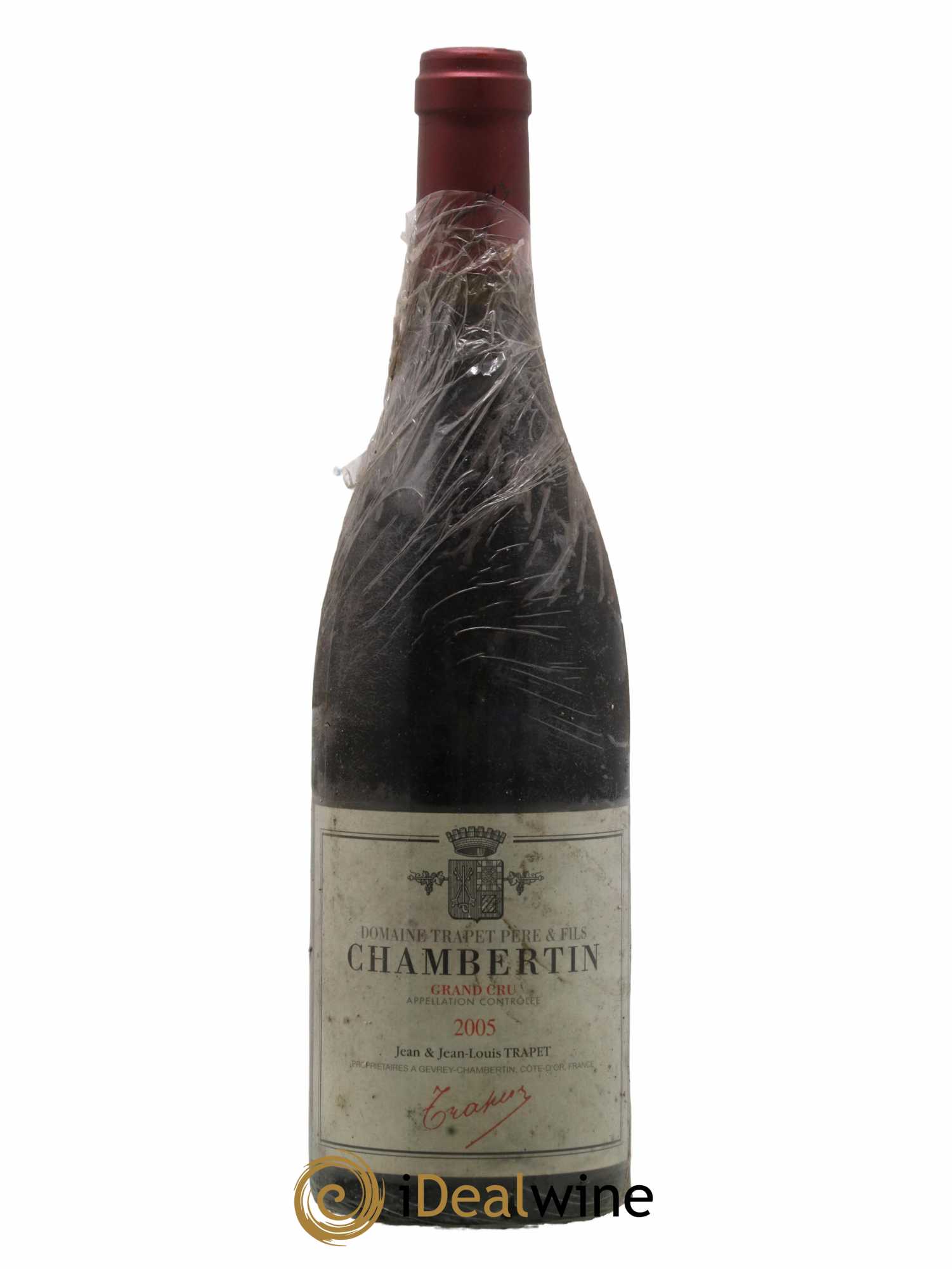Chambertin Grand Cru Domaine Trapet 2005 - Lot de 1 bouteille - 0