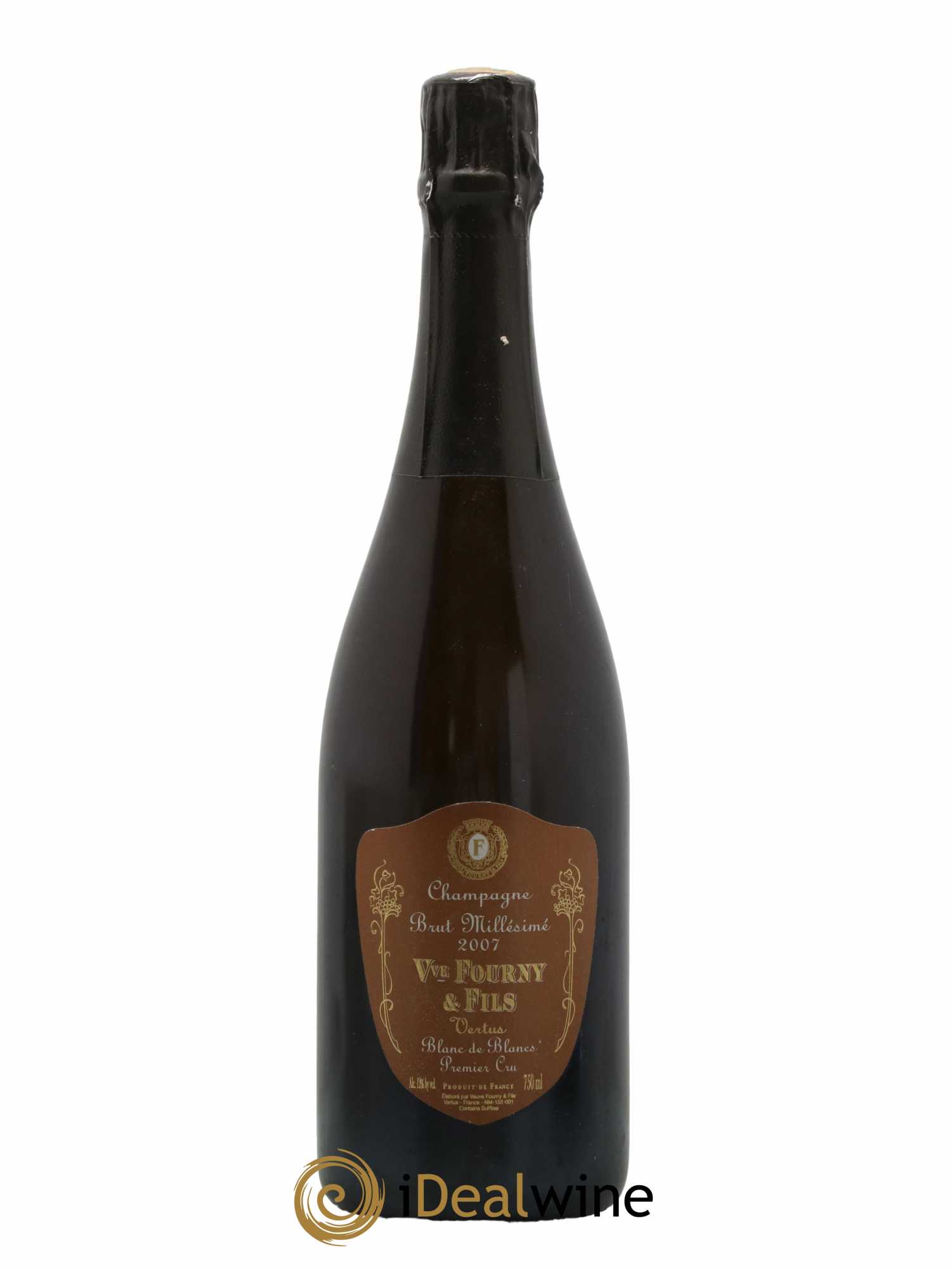 Champagne Cuvée Millésimée Veuve Fourny 2007 - Lot de 1 bouteille - 1