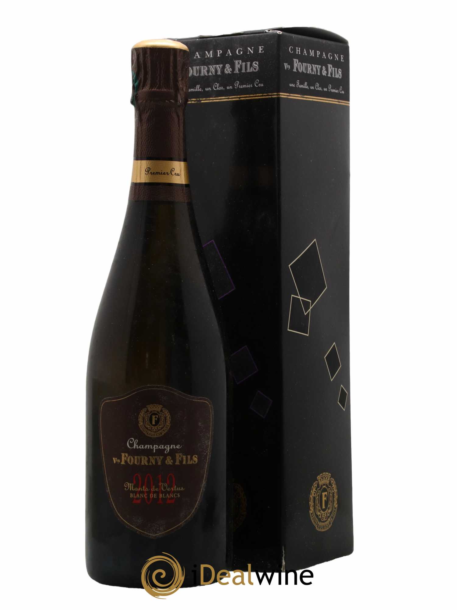 Champagne Mont de Vertus Millésimée Veuve Fourny 2012 - Lot de 1 bouteille - 0