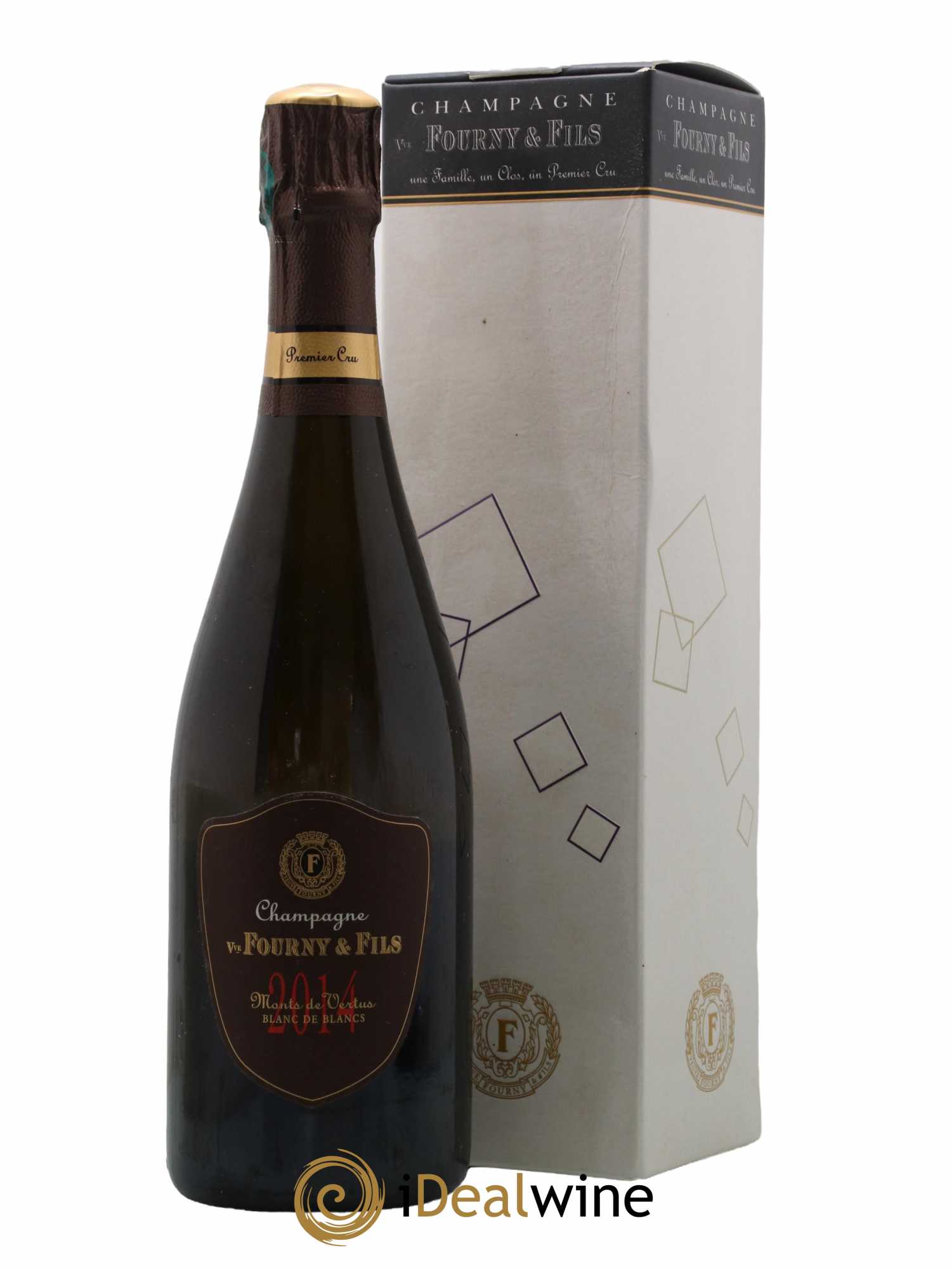 Champagne Mont de Vertus Millésimée Veuve Fourny 2014 - Lot de 1 bouteille - 0