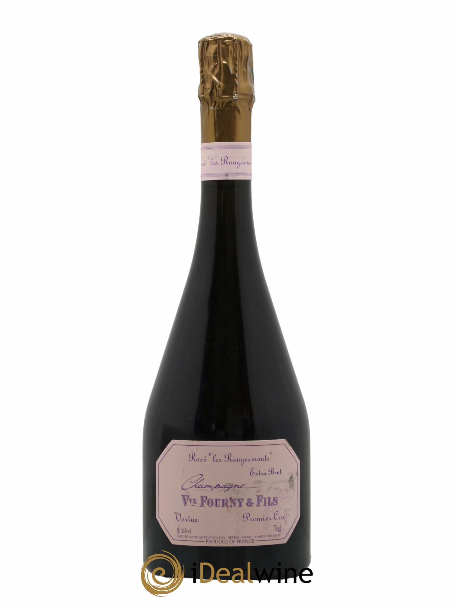 Champagne - Cuvée Rougemonts Veuve Fourny - Lot de 1 bouteille - 0
