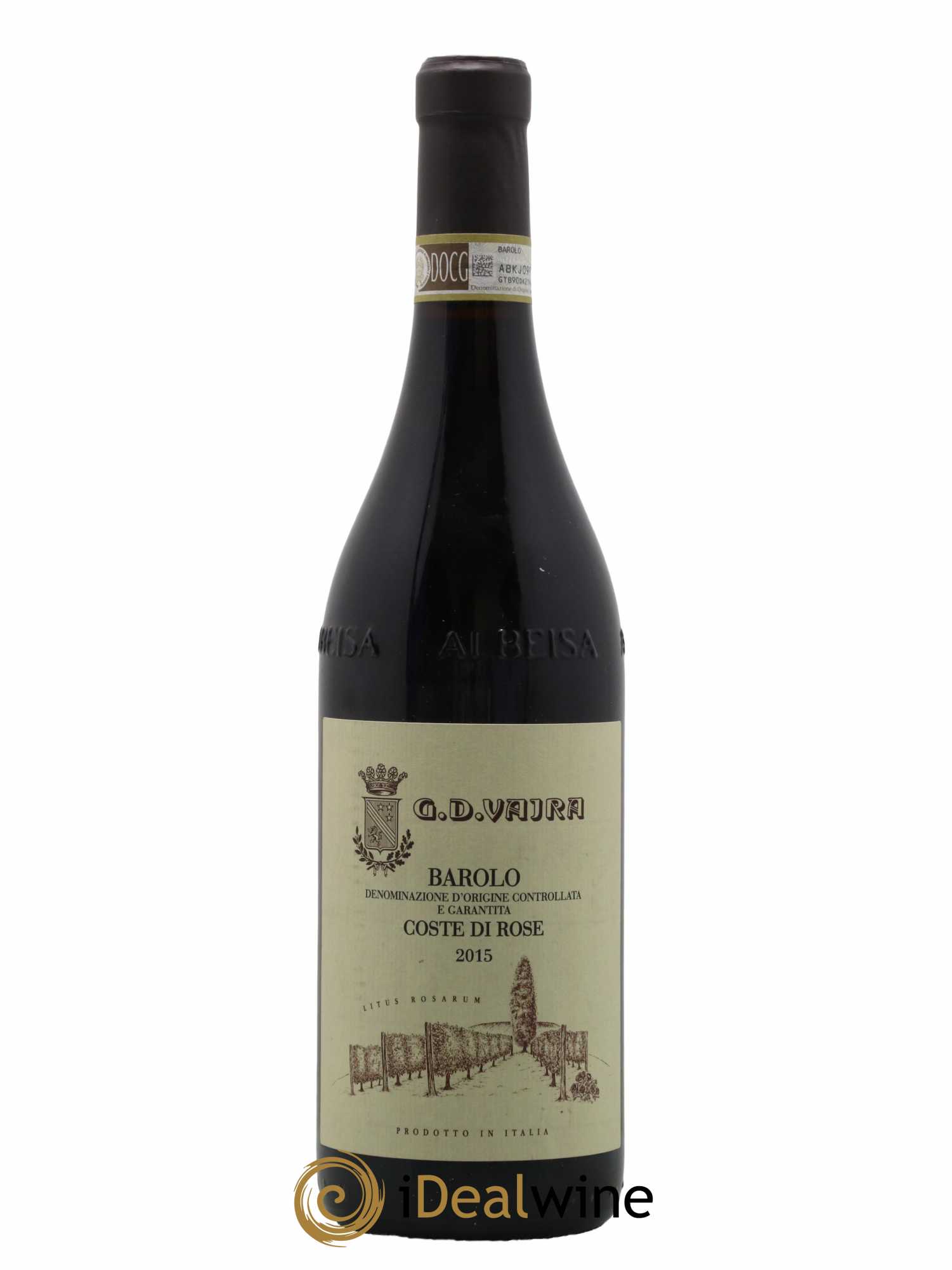 Barolo DOCG Costa di Rose G.D Vajra 2015 - Lot de 1 bouteille - 0