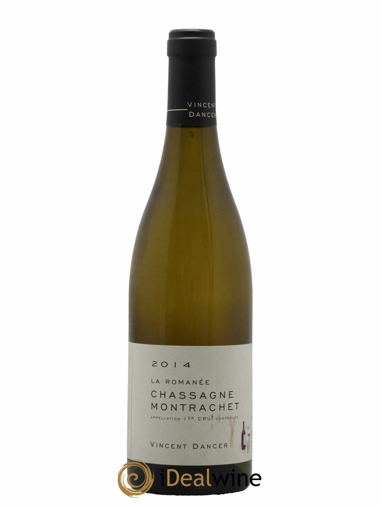 Chassagne-Montrachet 1er Cru La Romanée Vincent Dancer 2014 - Lot de 1 bouteille - 0