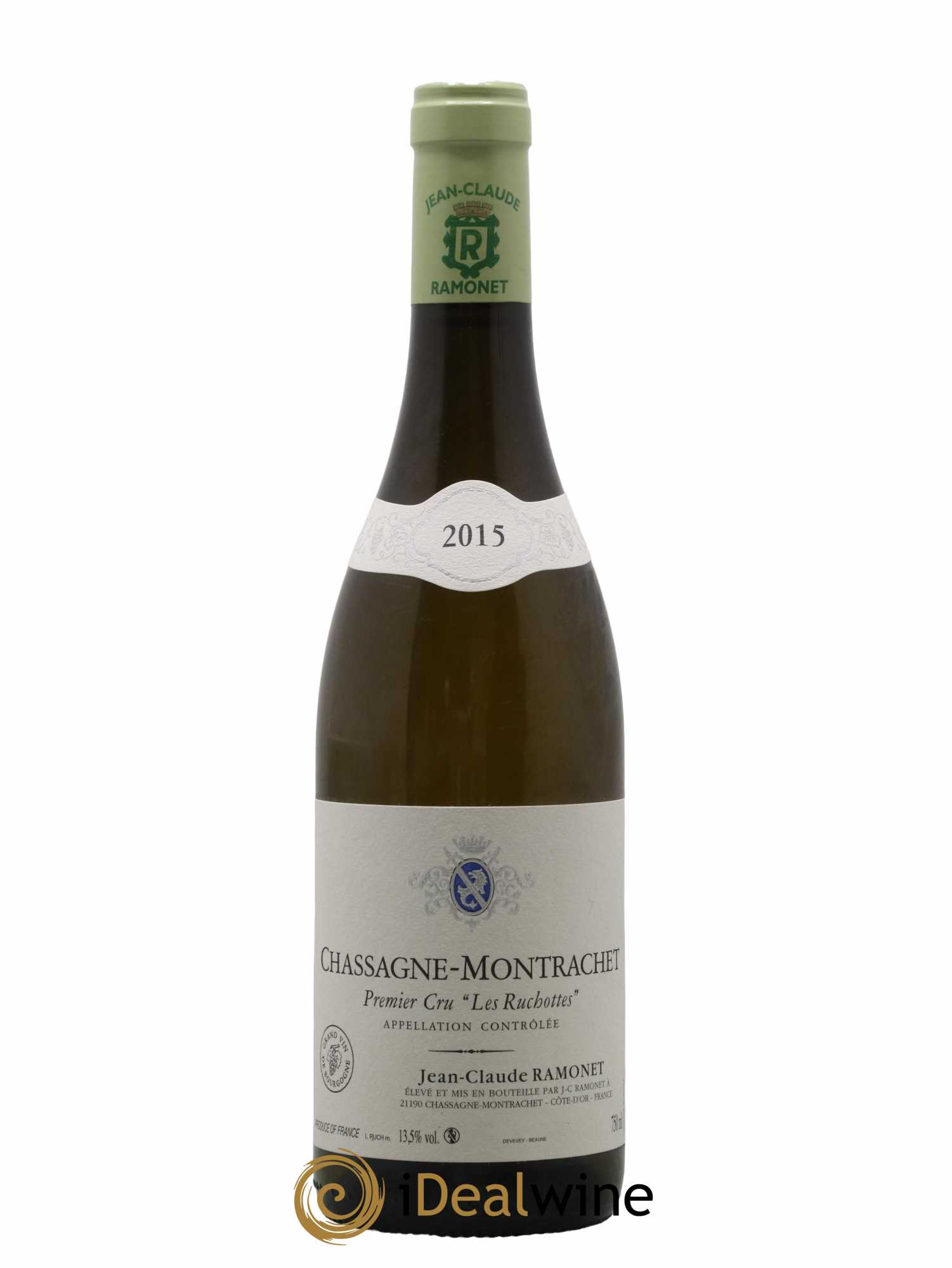 Chassagne-Montrachet 1er Cru Les Ruchottes Ramonet (Domaine) 2015 - Lot de 1 bouteille - 0