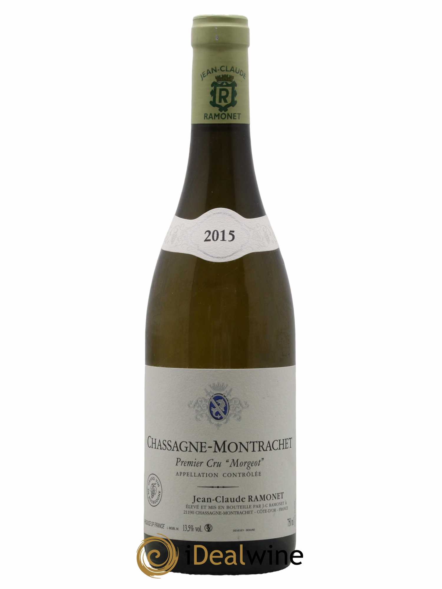 Chassagne-Montrachet 1er Cru Morgeot Ramonet (Domaine) 2015 - Lot de 1 bouteille - 0