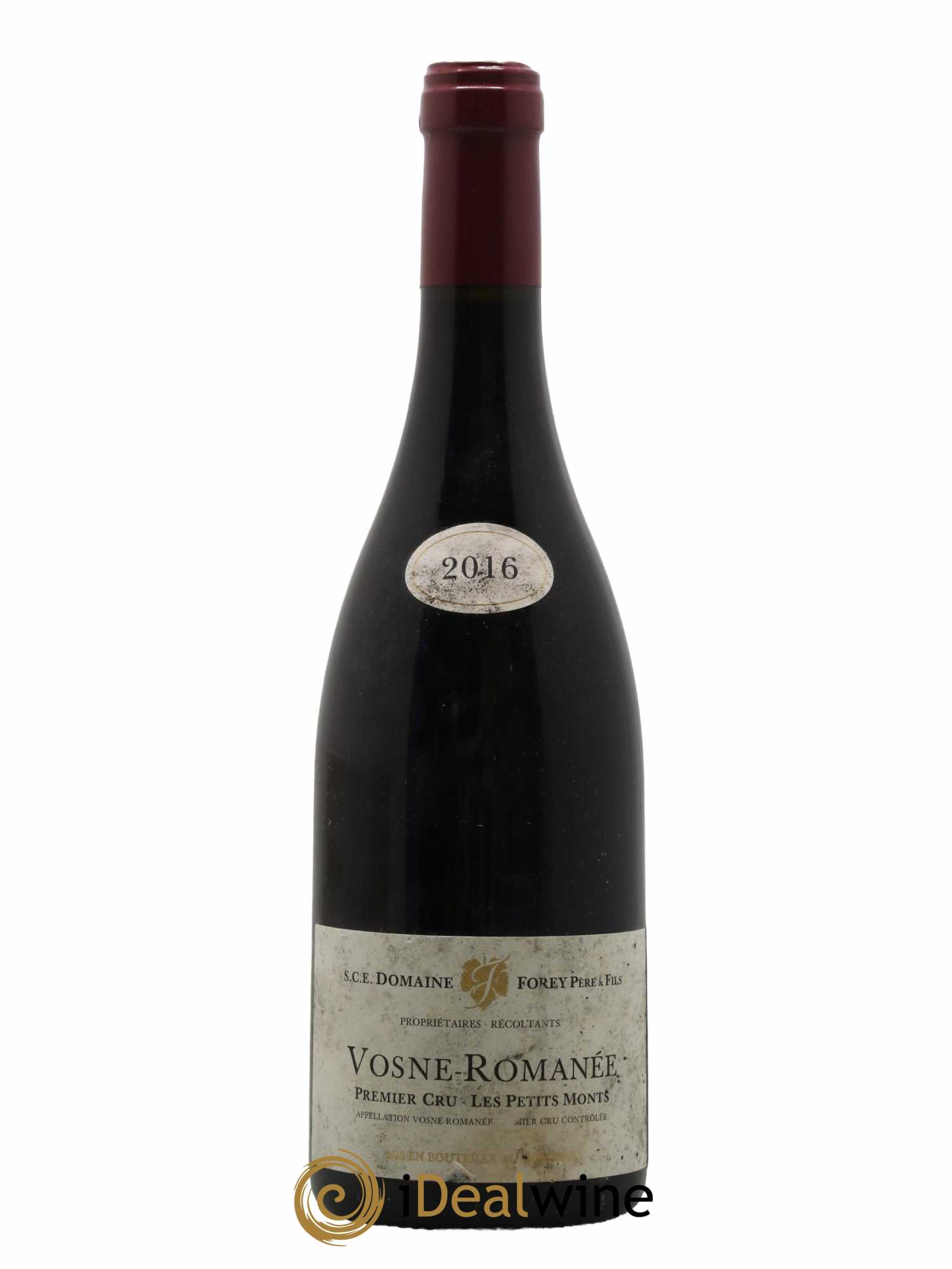 Vosne-Romanée 1er Cru Les Petits Monts Forey Père et Fils (Domaine) 2016 - Lot de 1 bouteille - 0