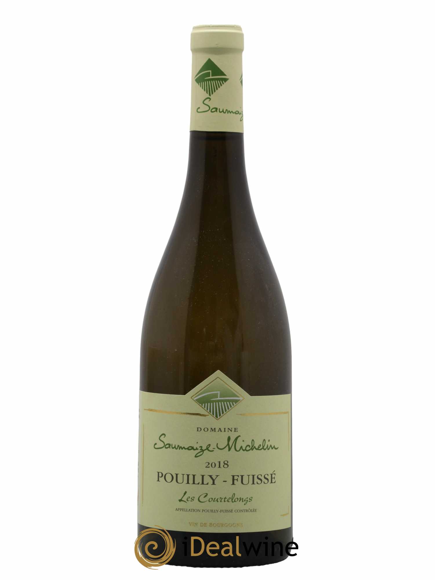 Pouilly-Fuissé Les Courtelongs Domaine Saumaize Michelin 2018 - Lot de 1 bouteille - 0