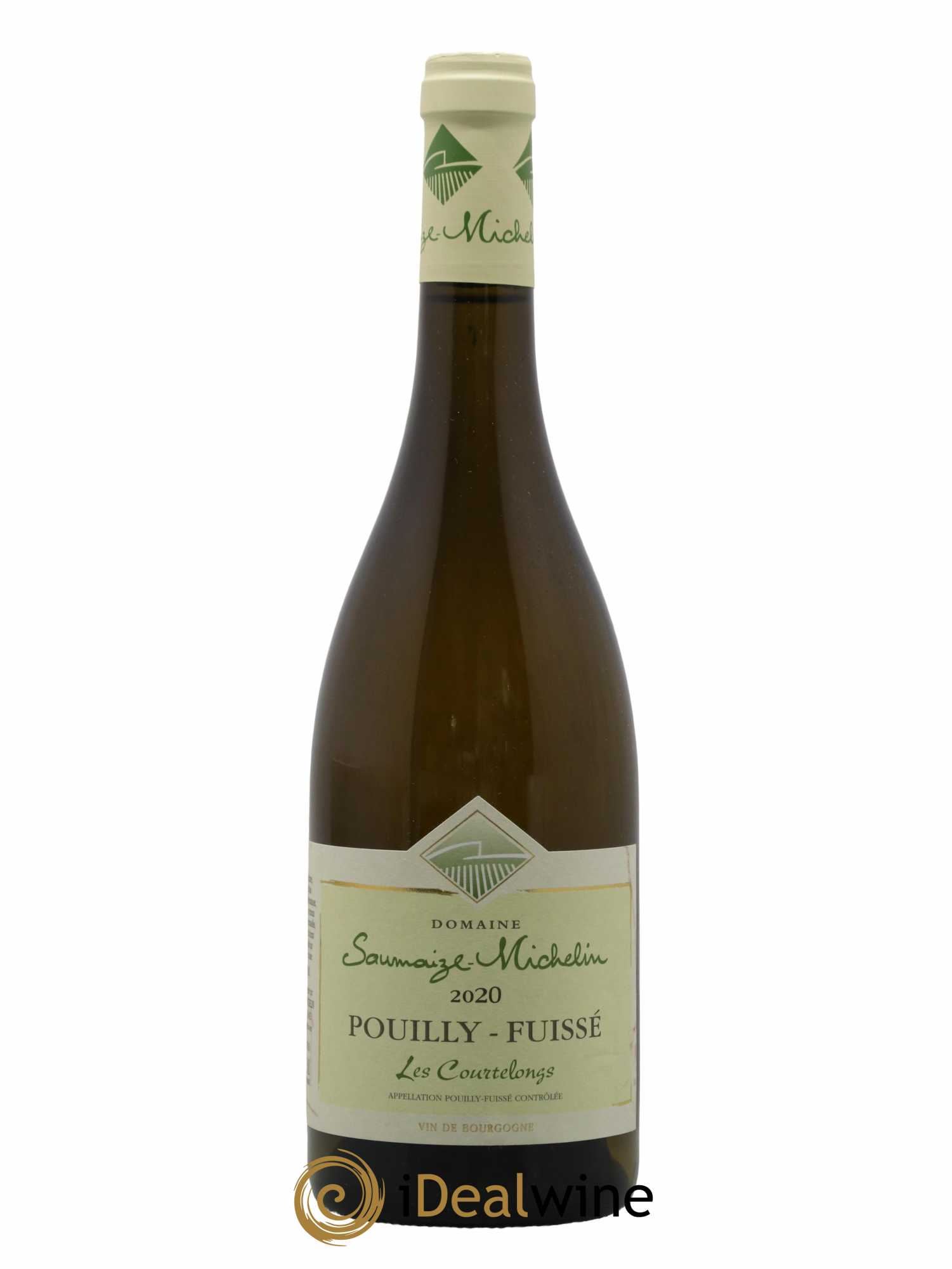 Pouilly-Fuissé Les Courtelongs Domaine Saumaize Michelin 2020 - Lot de 1 bouteille - 0