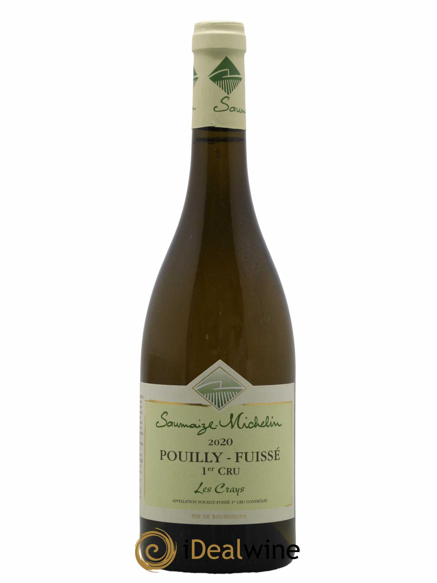 Pouilly-Fuissé Les Crays Domaine Saumaize Michelin 2020 - Lot de 1 bouteille - 0